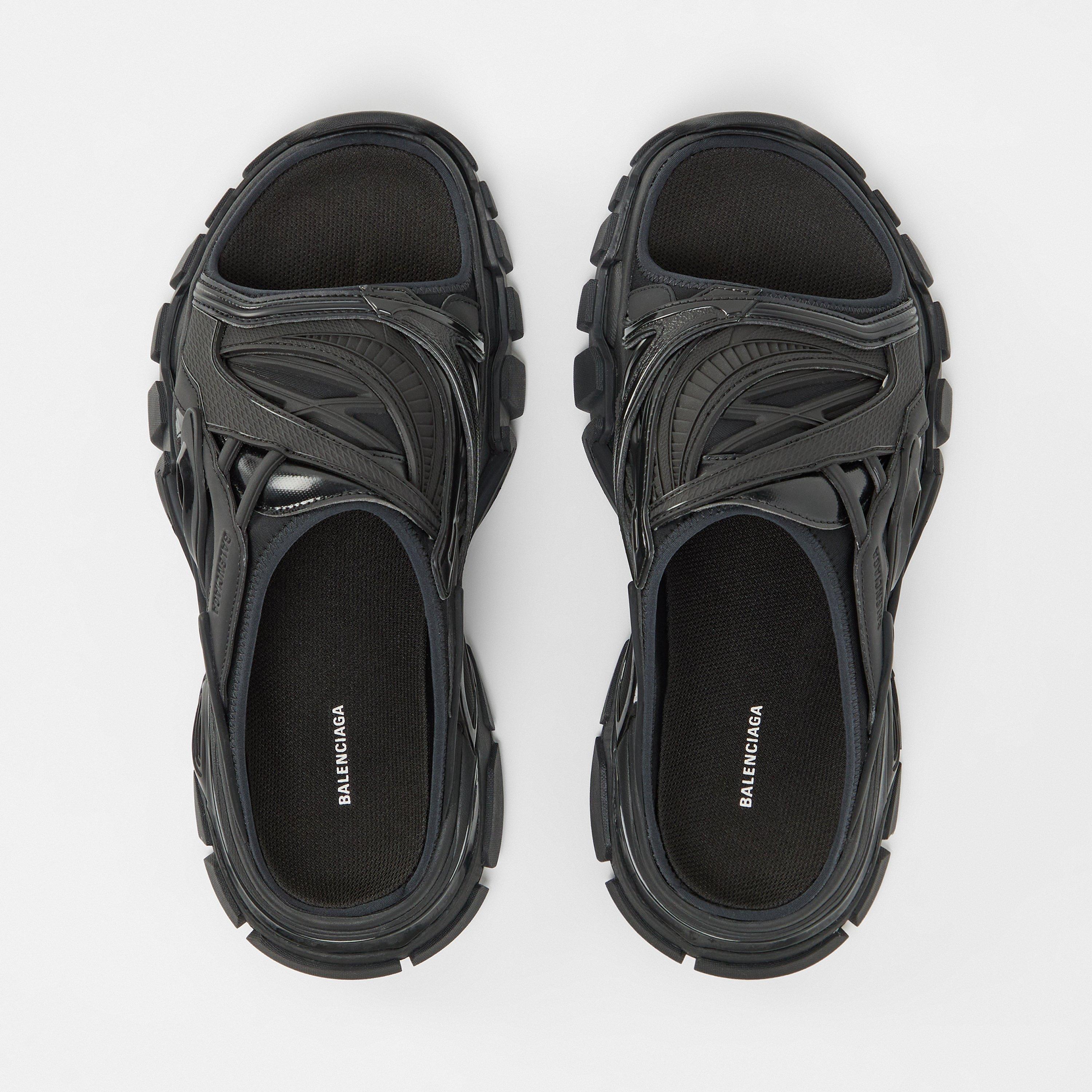 Men's Track Slide Flat Sandals