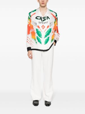 Casablanca Casa Moto silk shirt