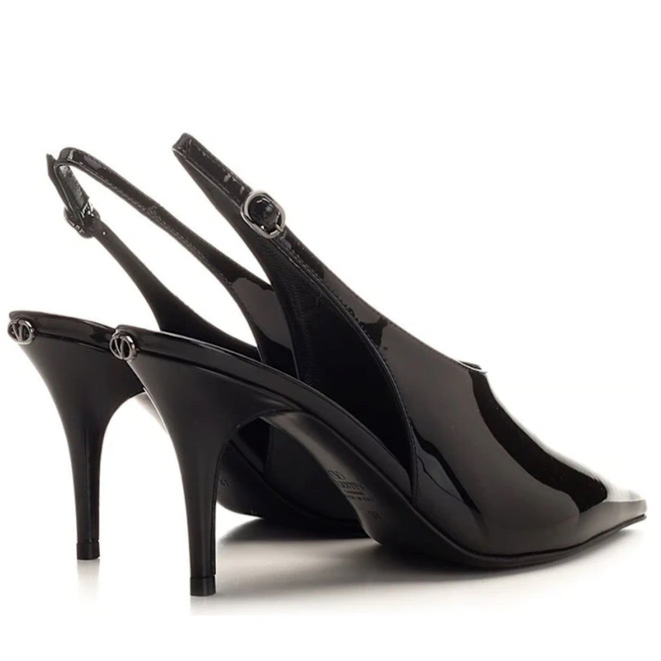 Valentino Garavani Black Sling Pump