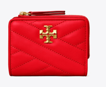 Tory Burch KIRA CHEVRON BI-FOLD WALLET - Wallets | Shop From The Mirage