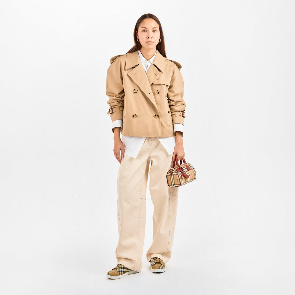Burb LF Set Check Court Trainers