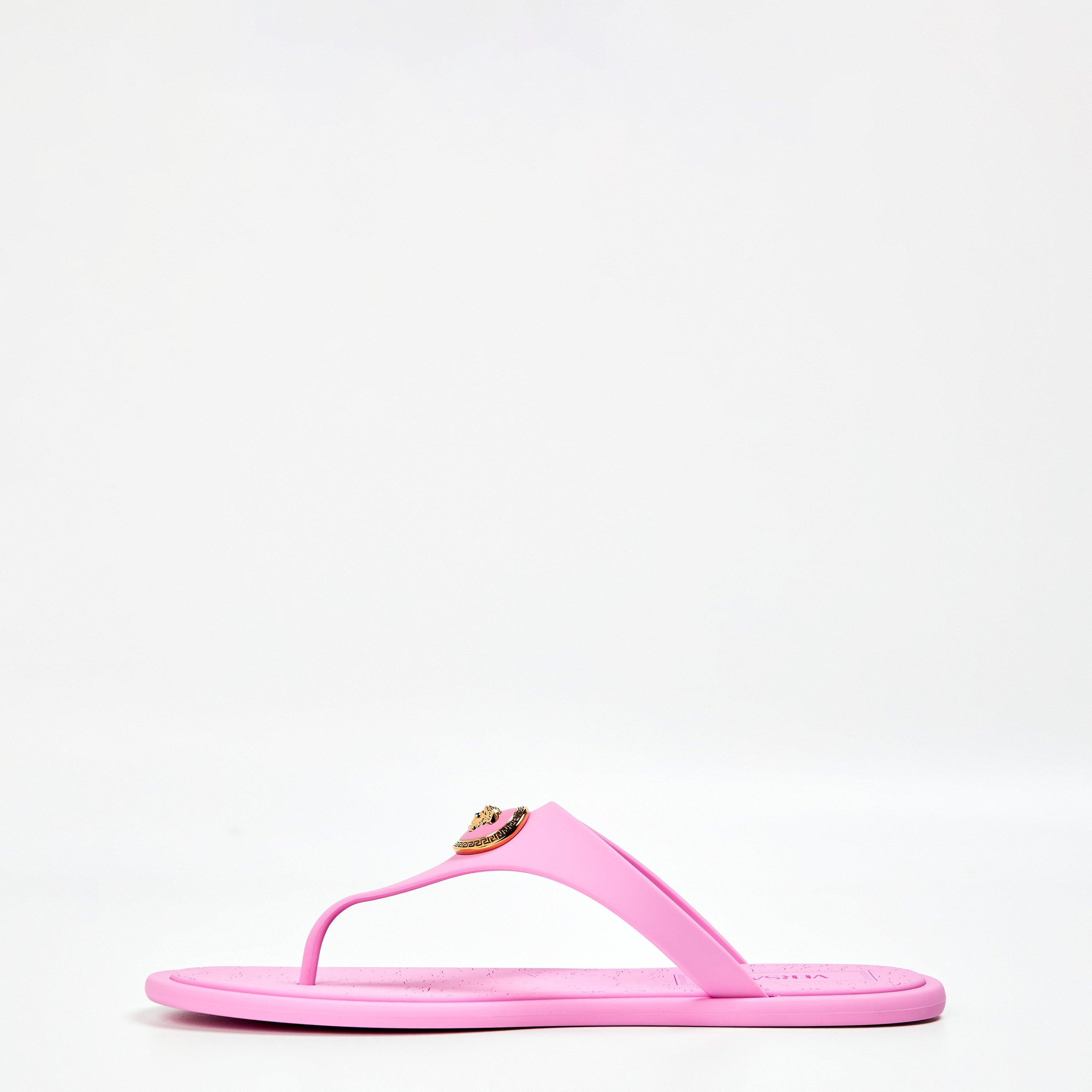Alia Rubber Flat Sandals
