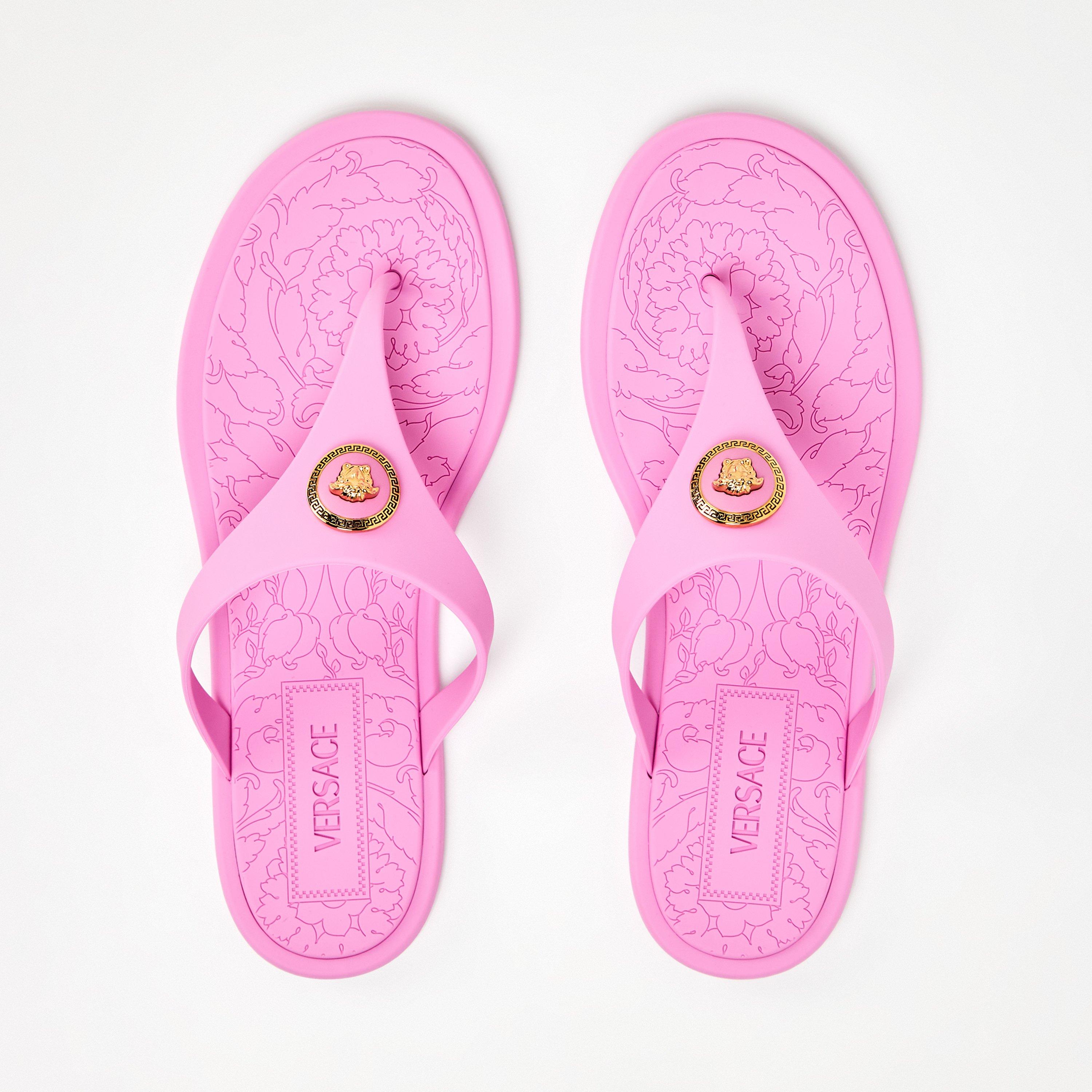 Alia Rubber Flat Sandals