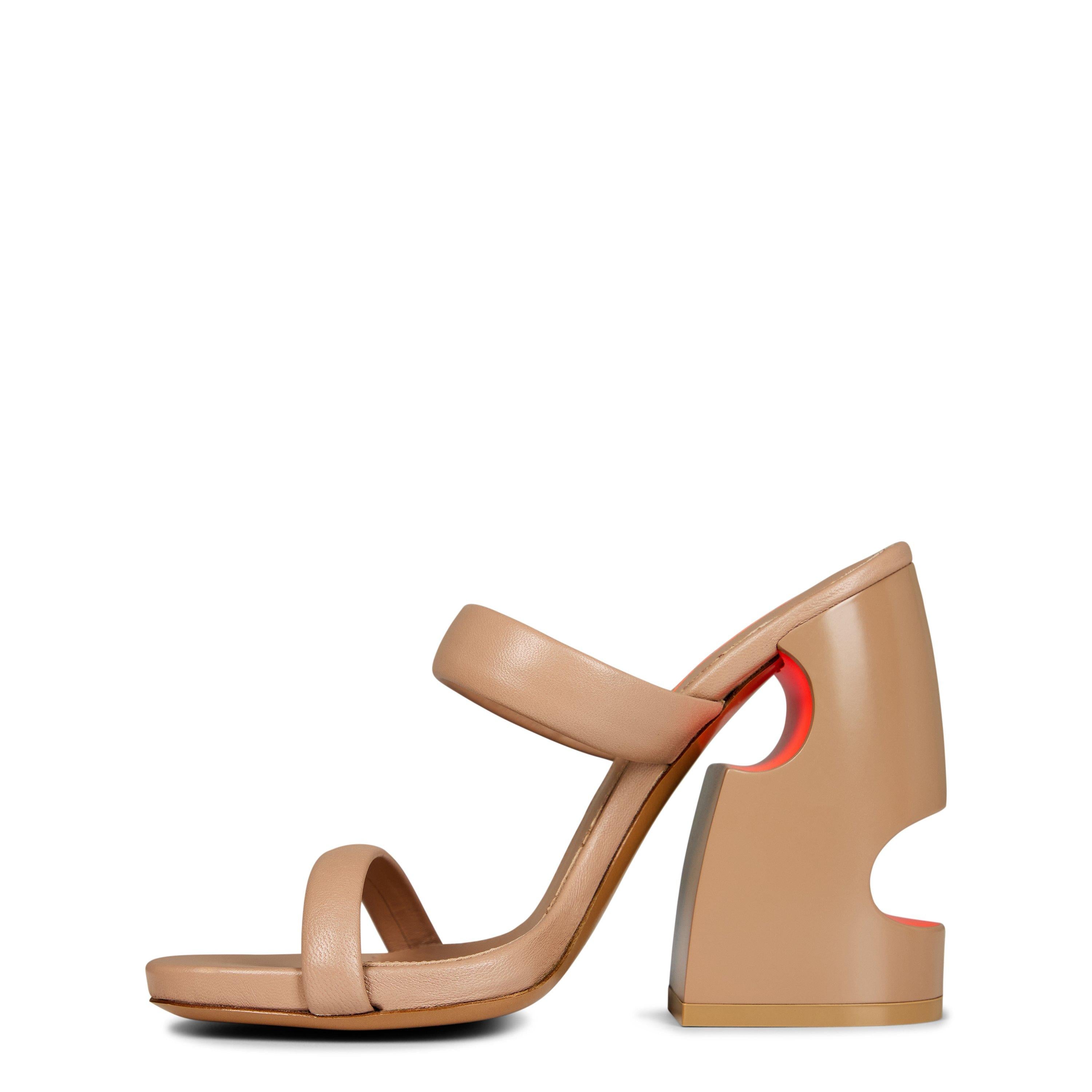 Pop Meteor Mules with Signature Cut-Outs