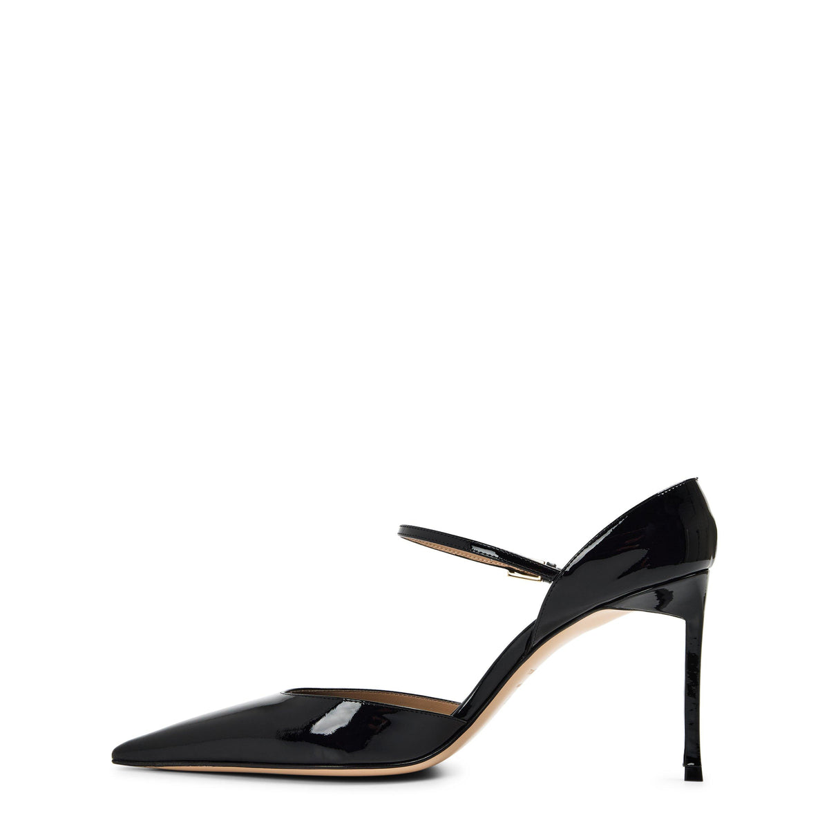 Heeled Mary Jane Stiletto Court Shoes