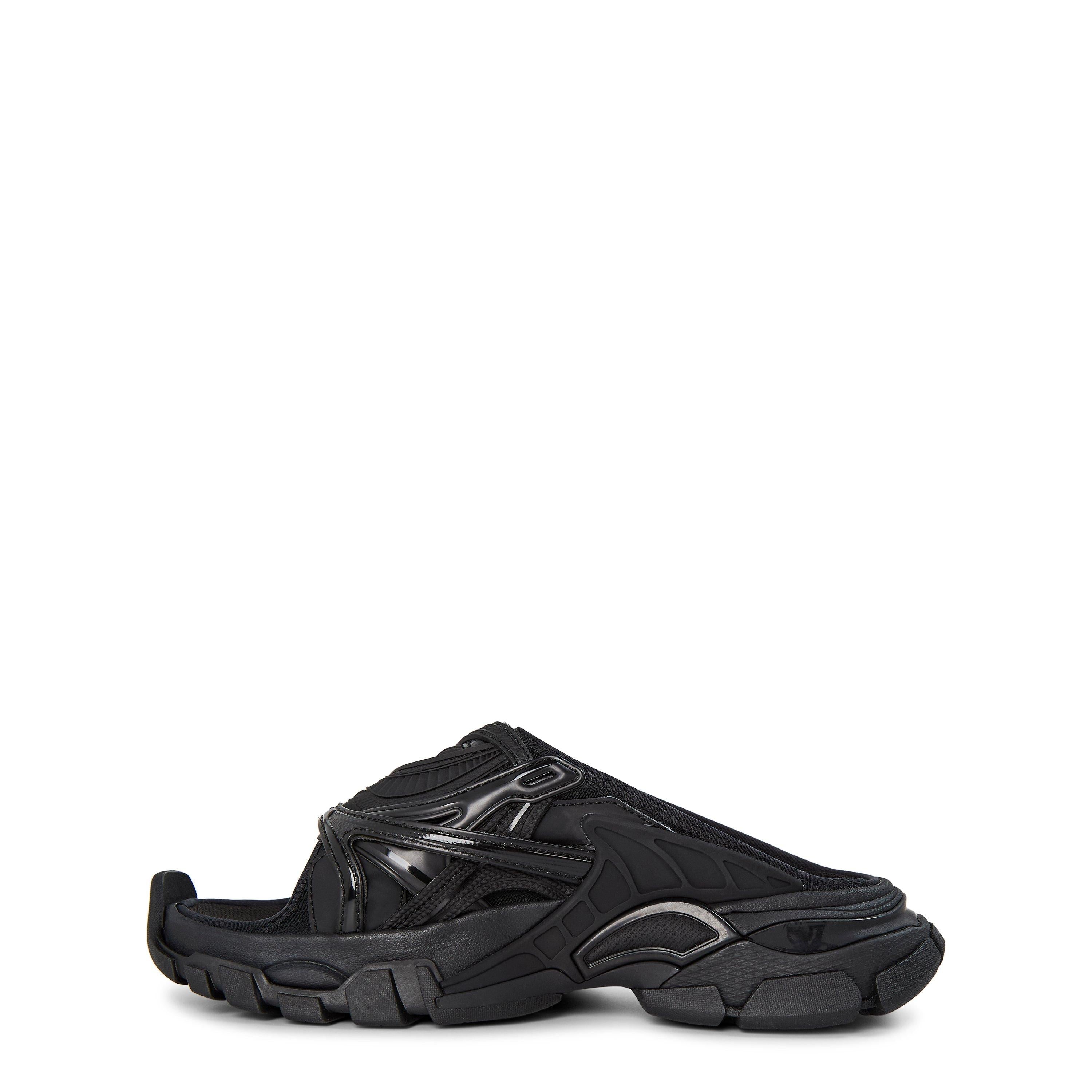 Women's Track Slide Flat Sandals