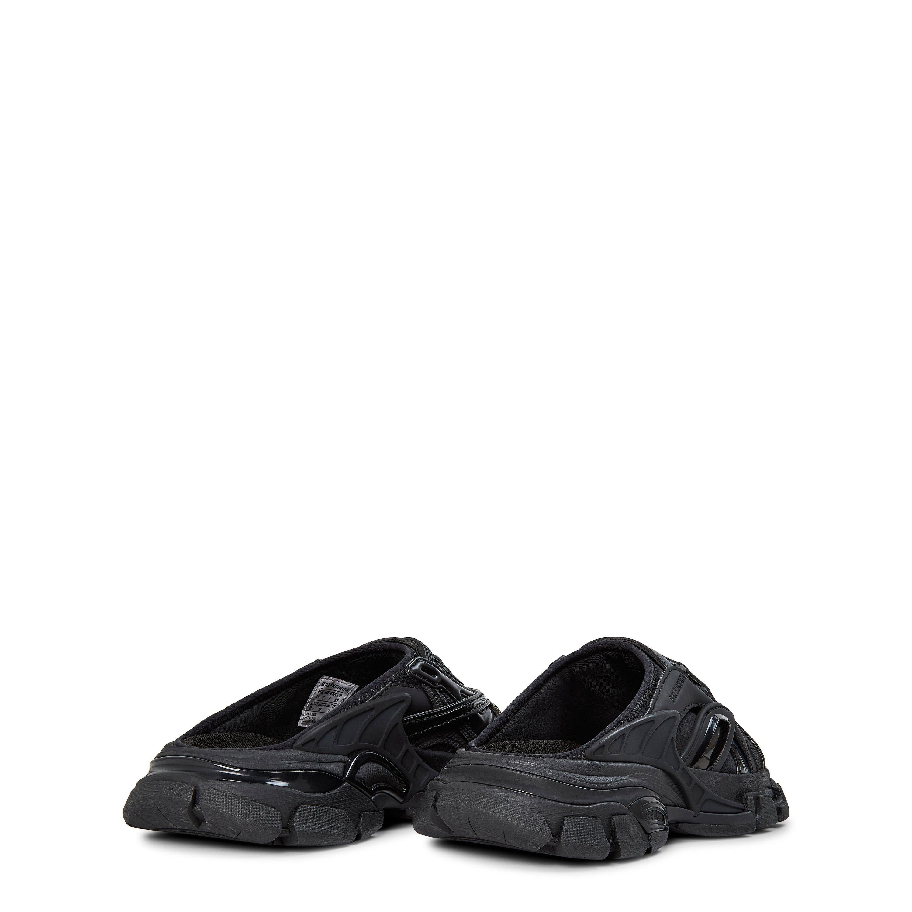 Track Slide Flat Sandals