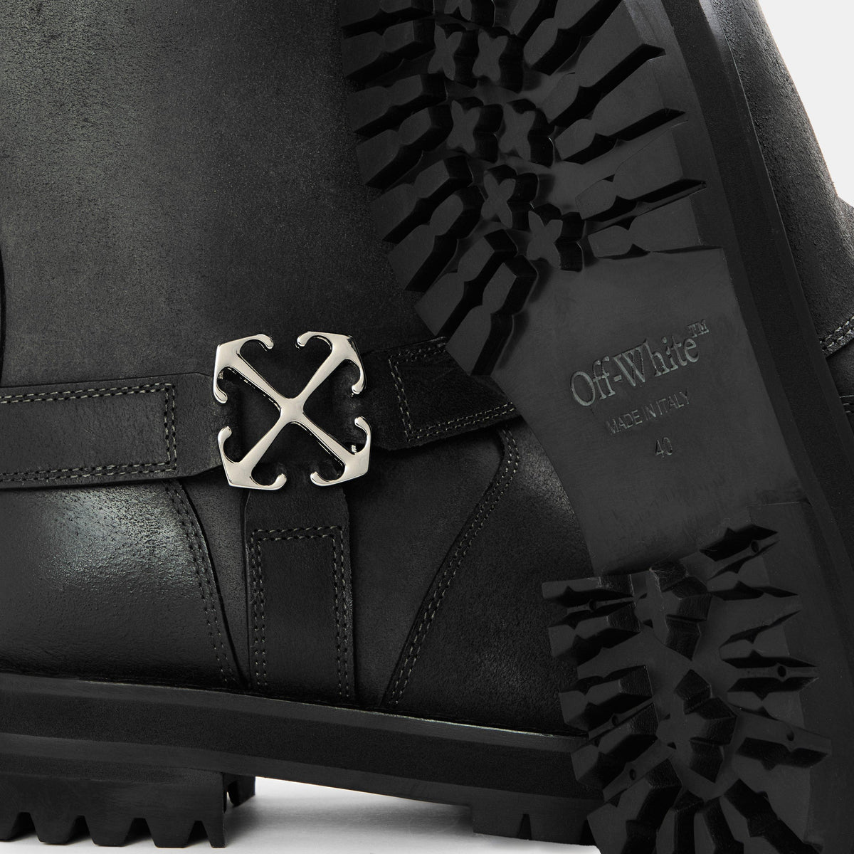 Track Biker Boots
