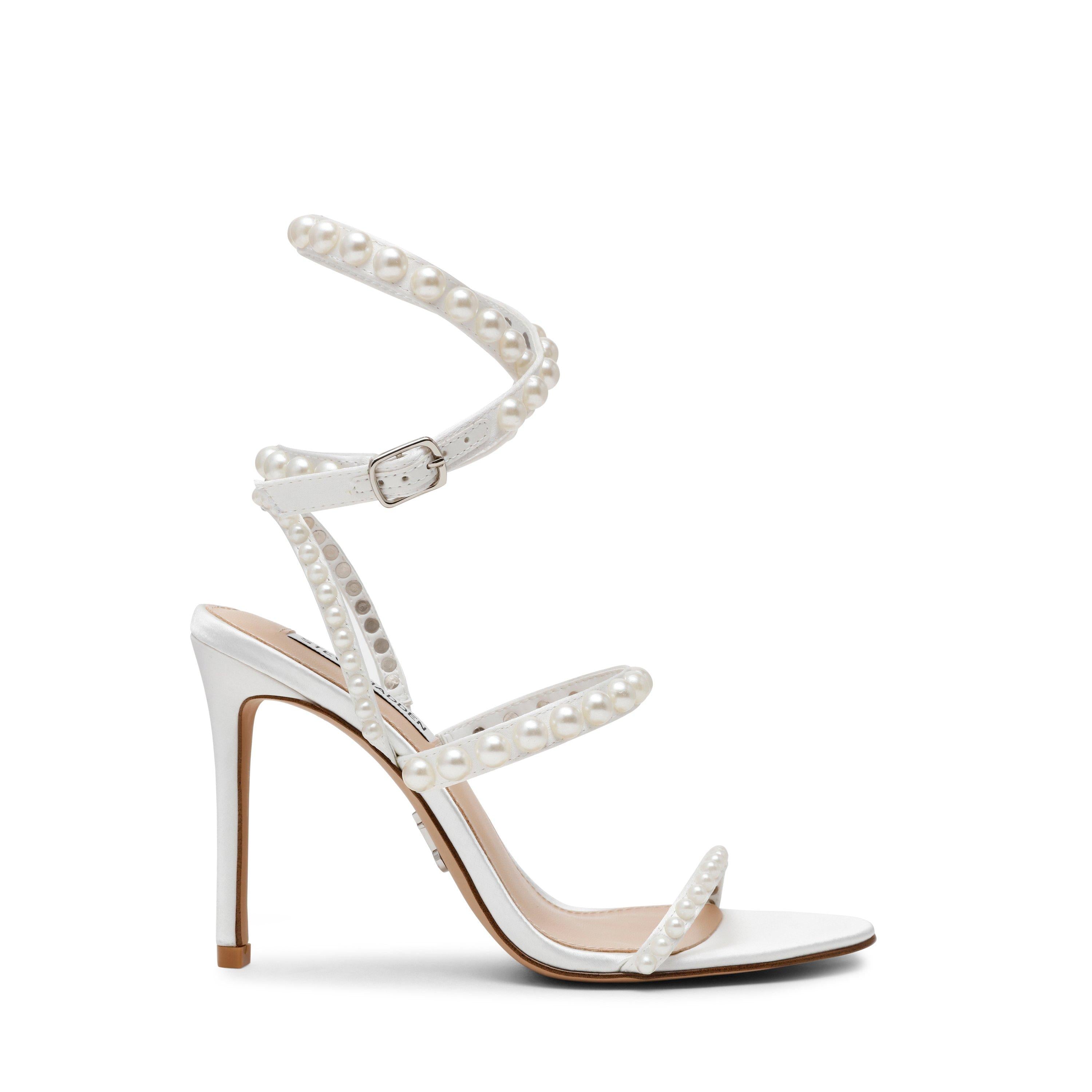 Teena Sculpted Heel Ankle Strap Heeled Sandals