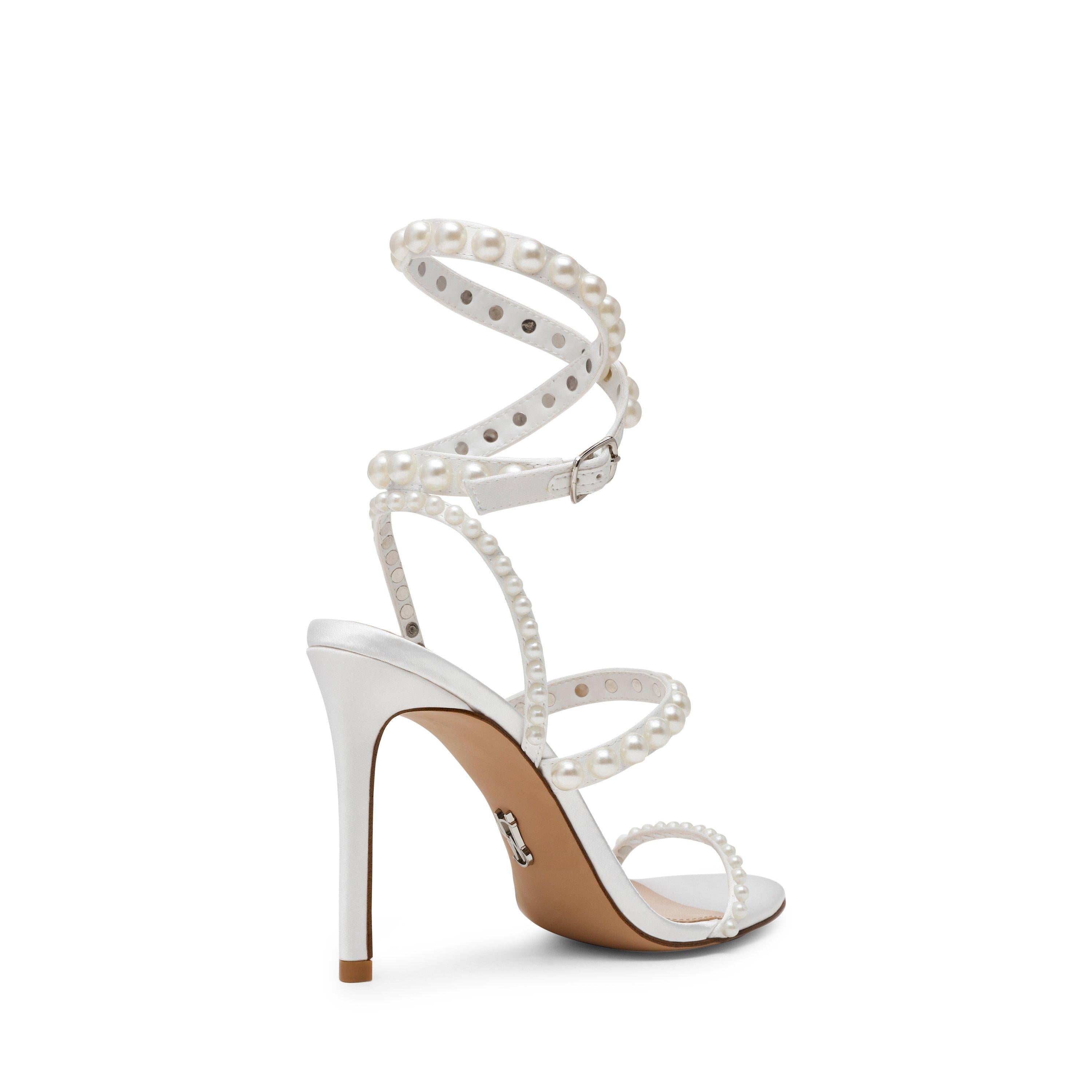 Teena Sculpted Heel Ankle Strap Heeled Sandals