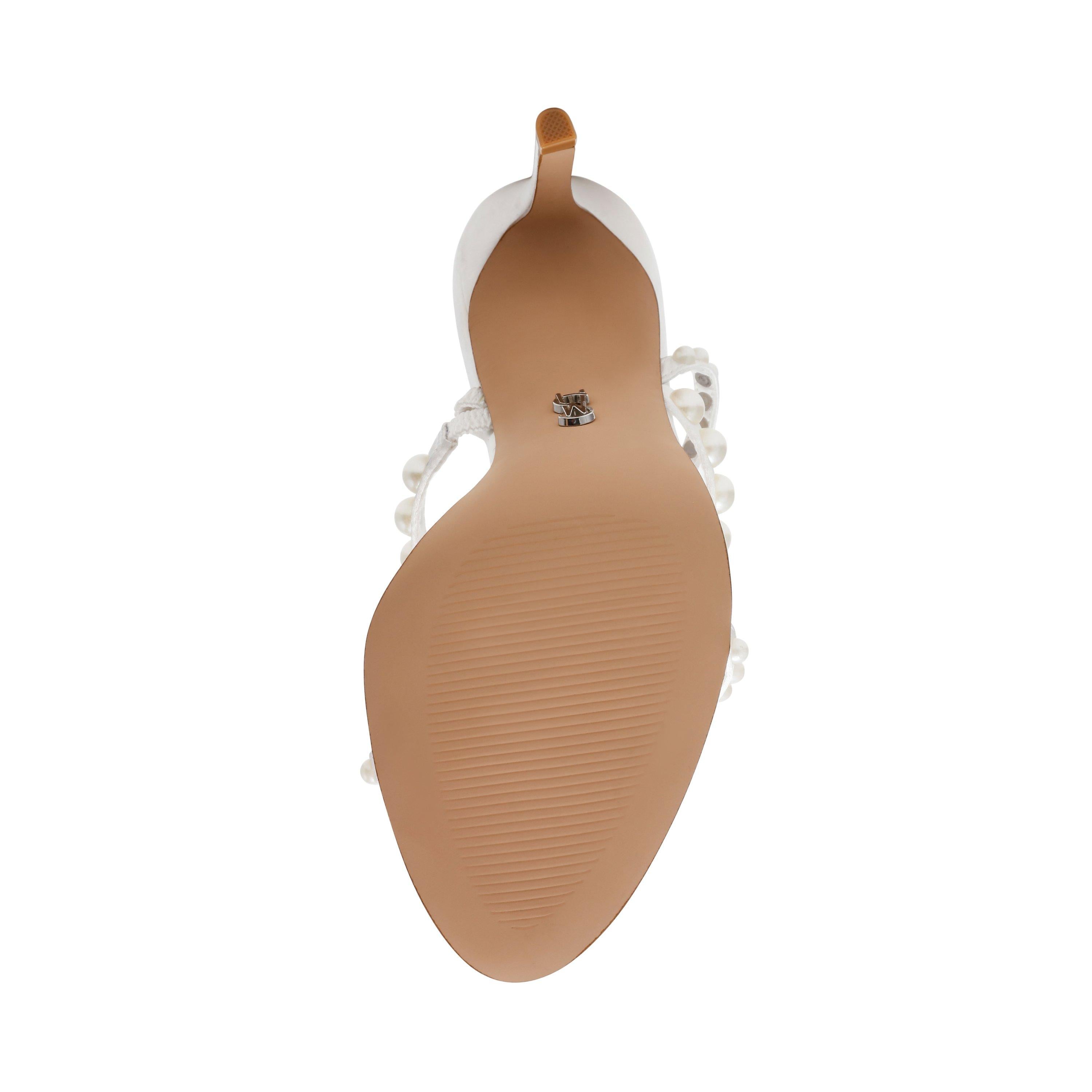 Teena Sculpted Heel Ankle Strap Heeled Sandals