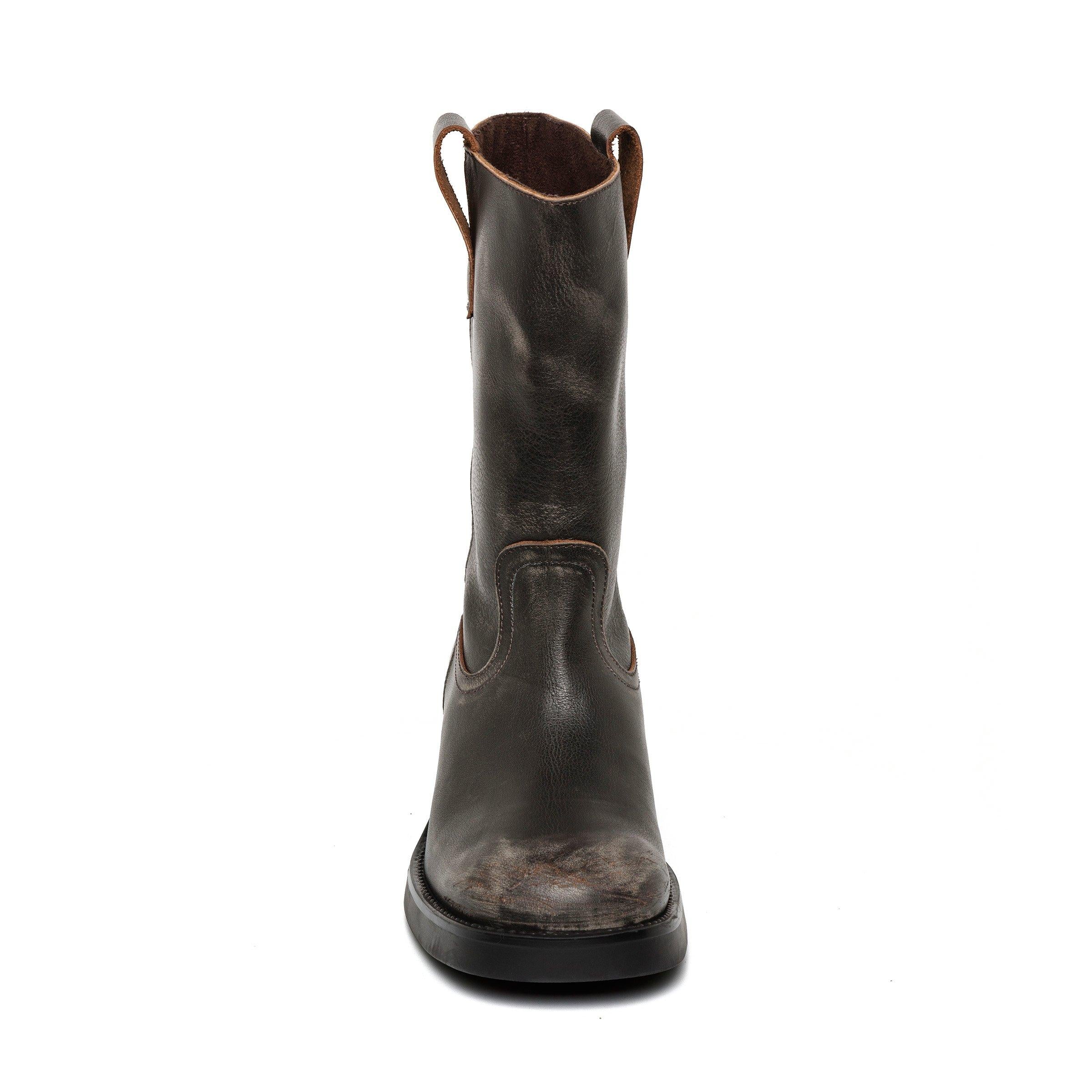 Benedict Side Zip Biker Boots