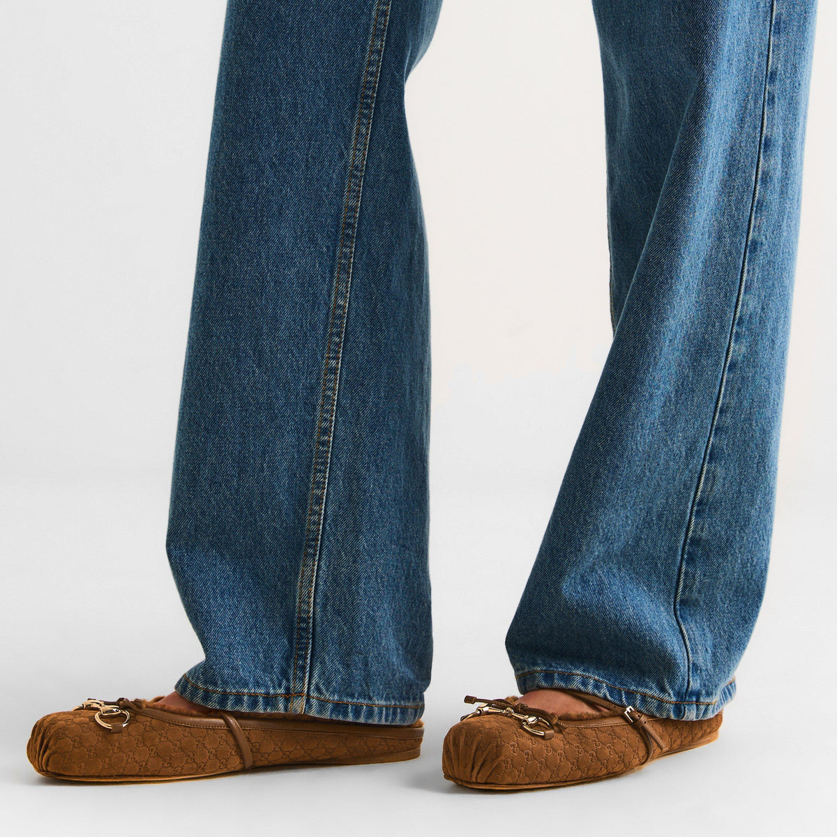 Horsebit Flat Mules