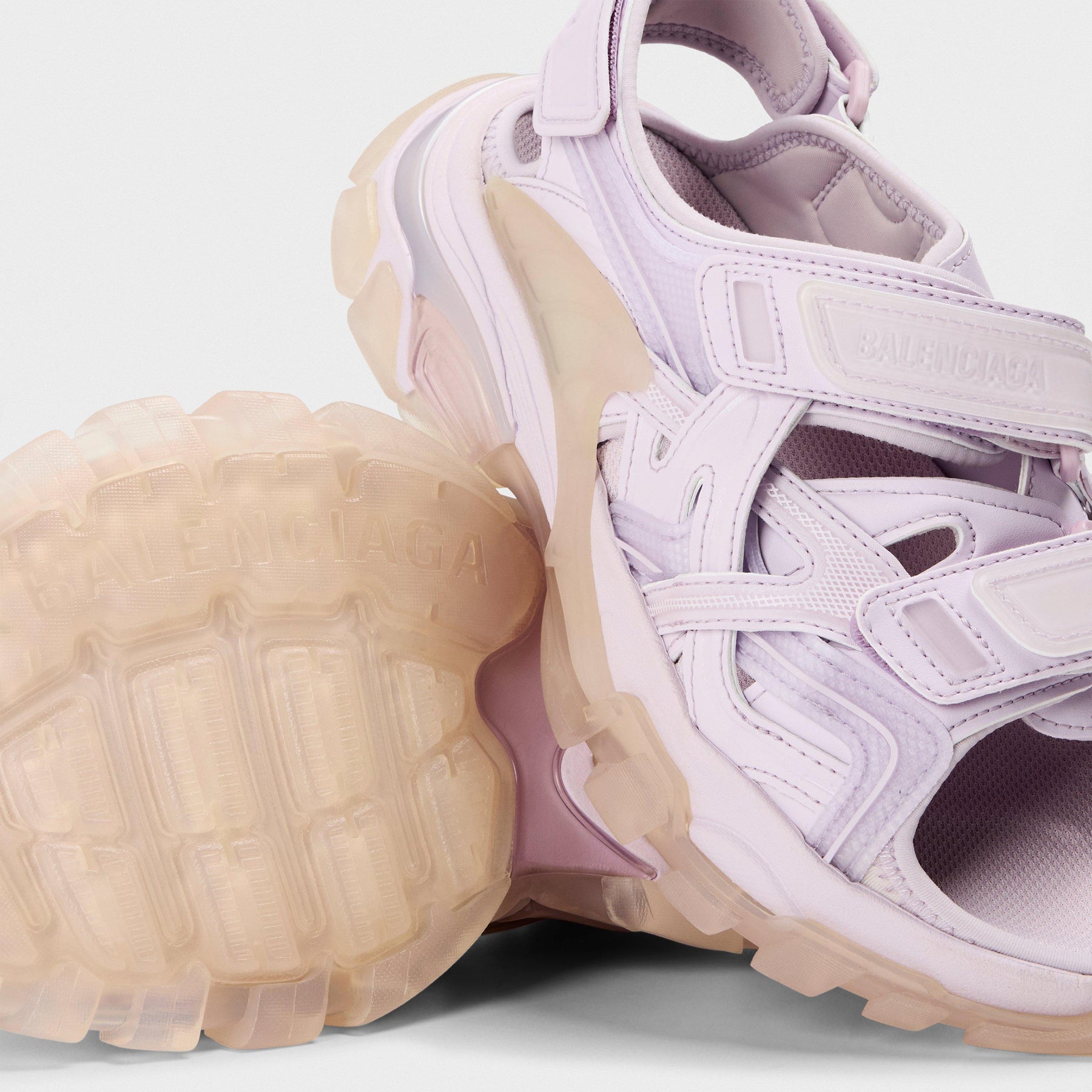 Open Toe Logo Sandals