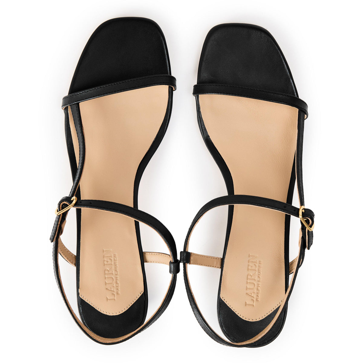 Lainee Real Leather Heeled Sandals