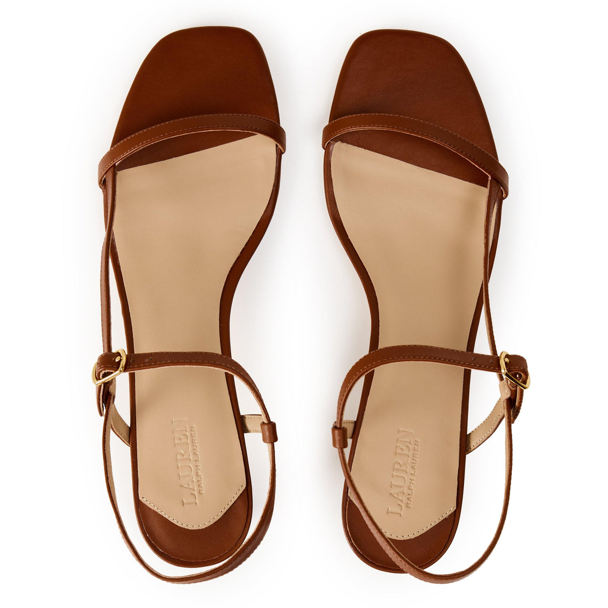Lainee Real Leather Heeled Sandals