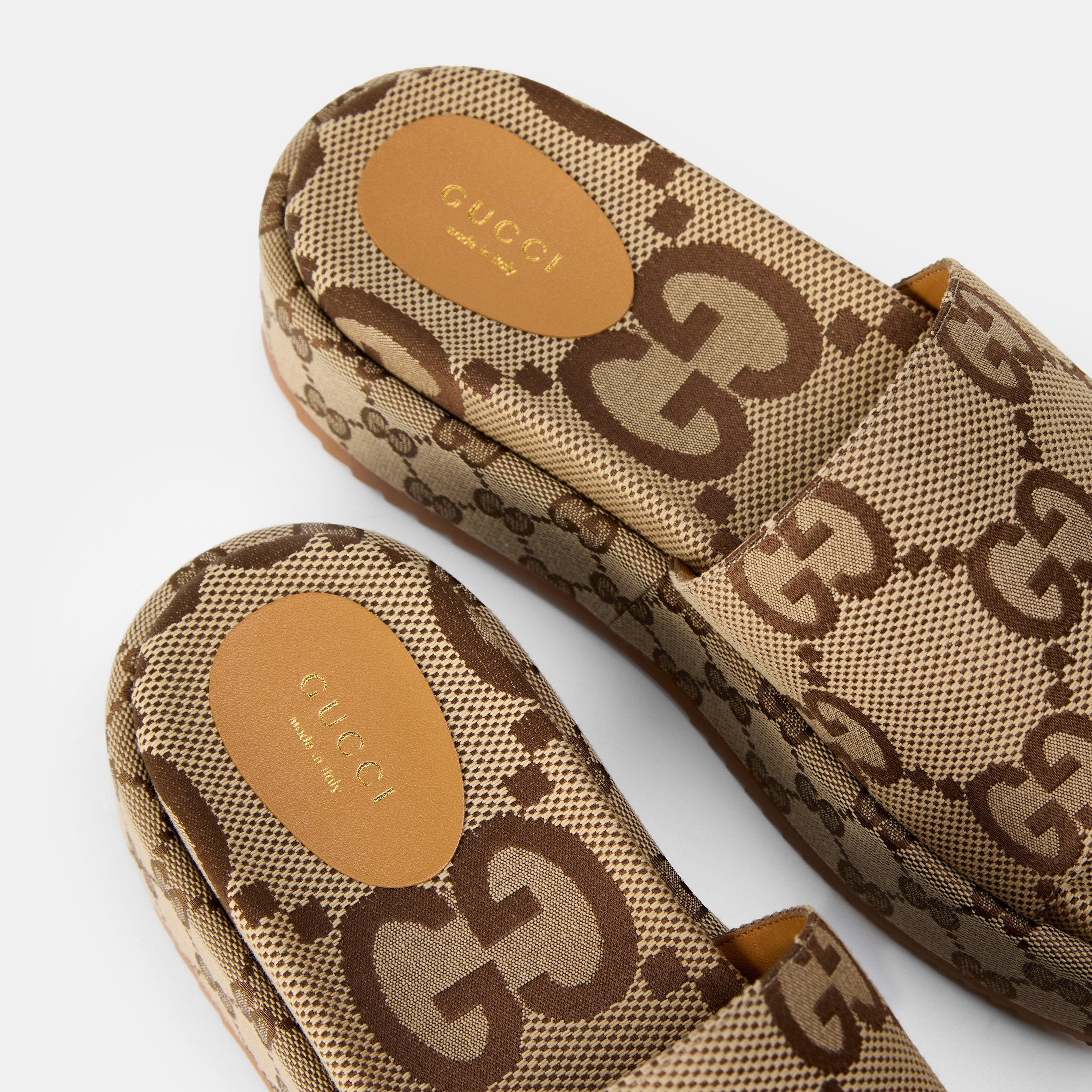 Platform Slide Sandals