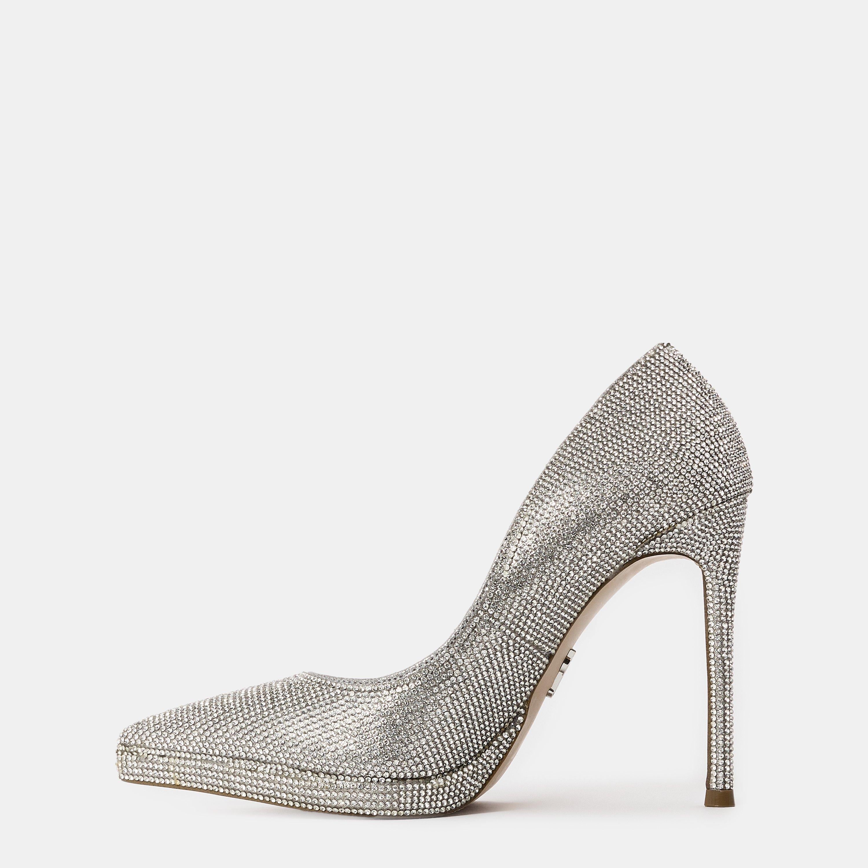 Klassy R Stiletto Court Shoes