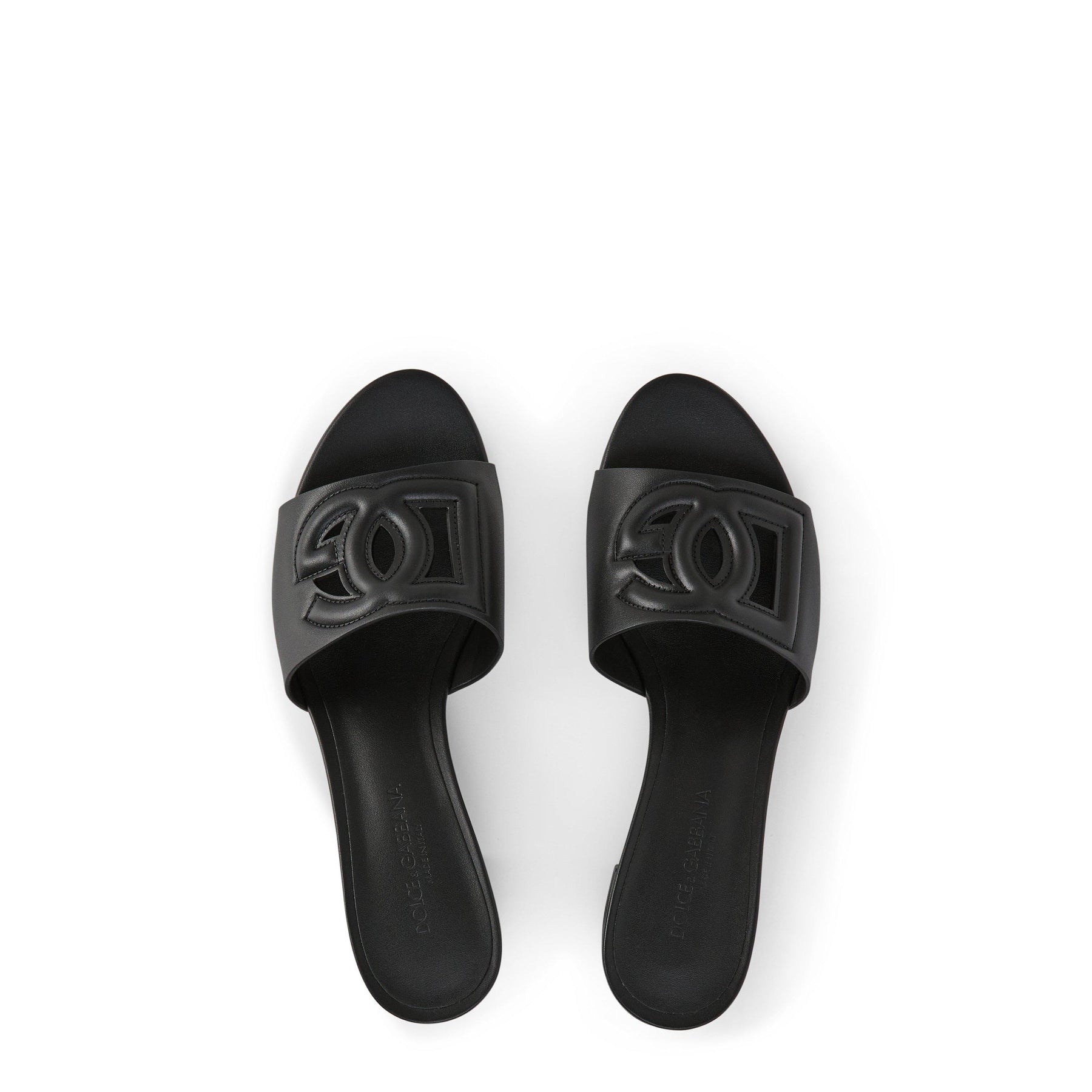 Logo Cut-Out Mules