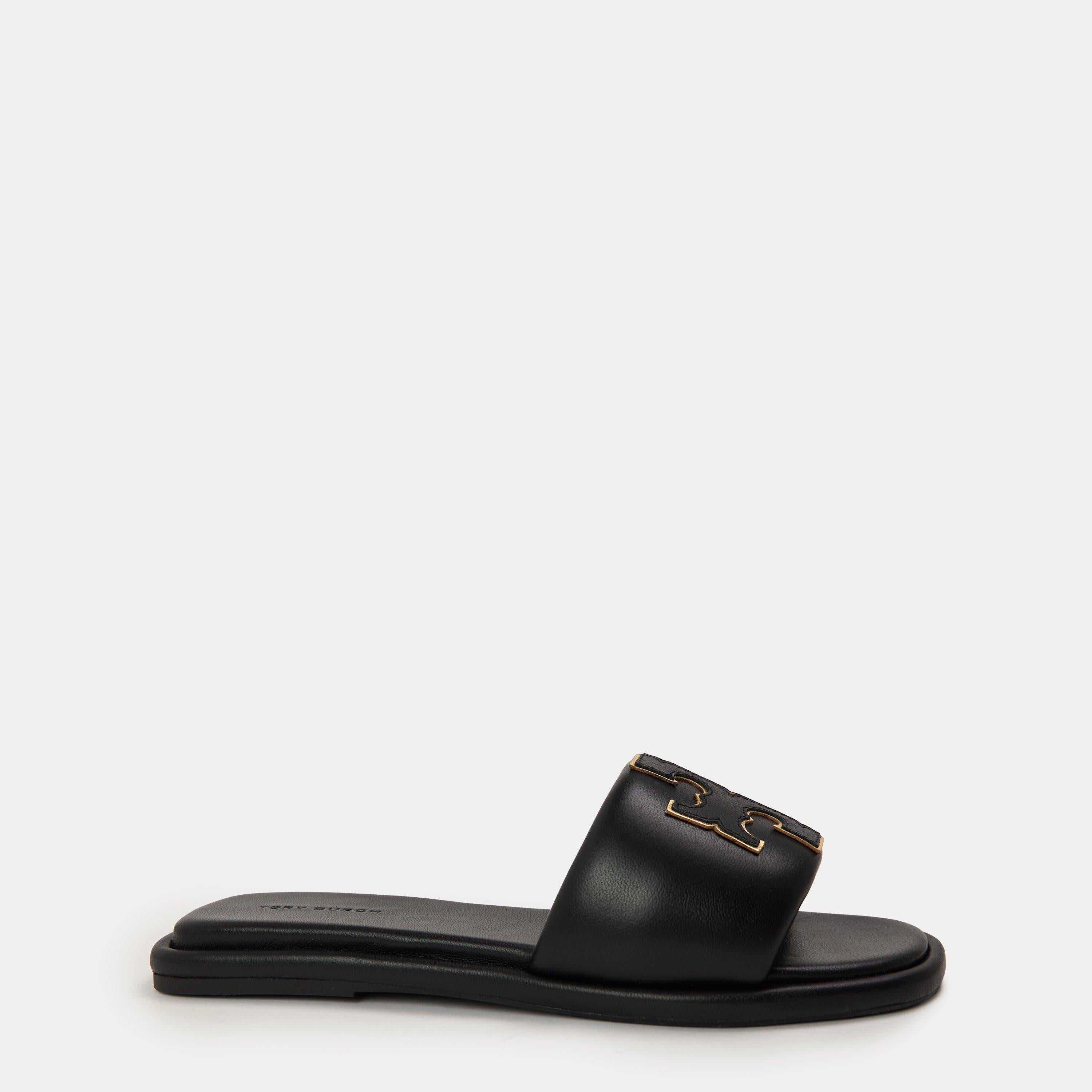 Double T Flat Sandals