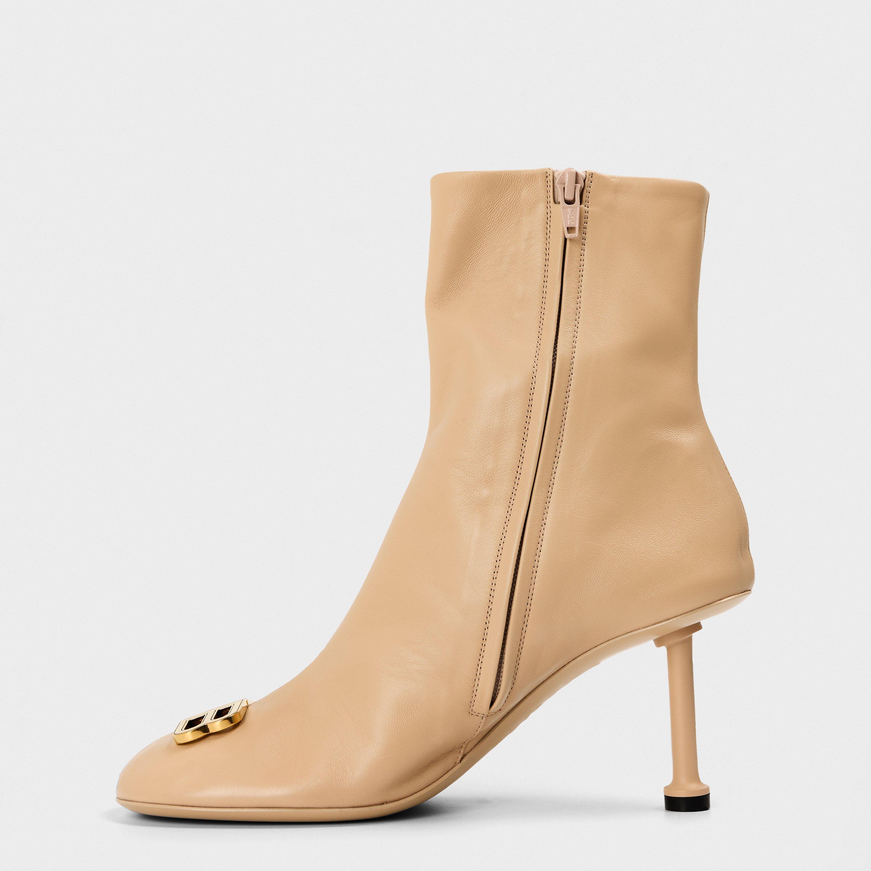 Contemporary Heeled Ankle Boots