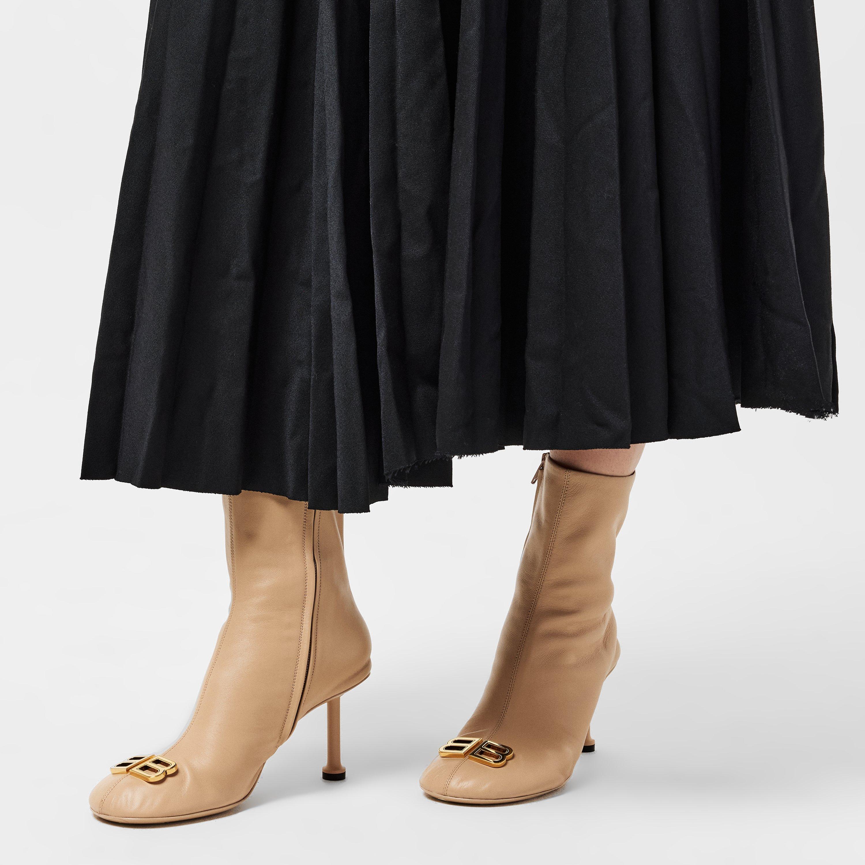 Contemporary Heeled Ankle Boots