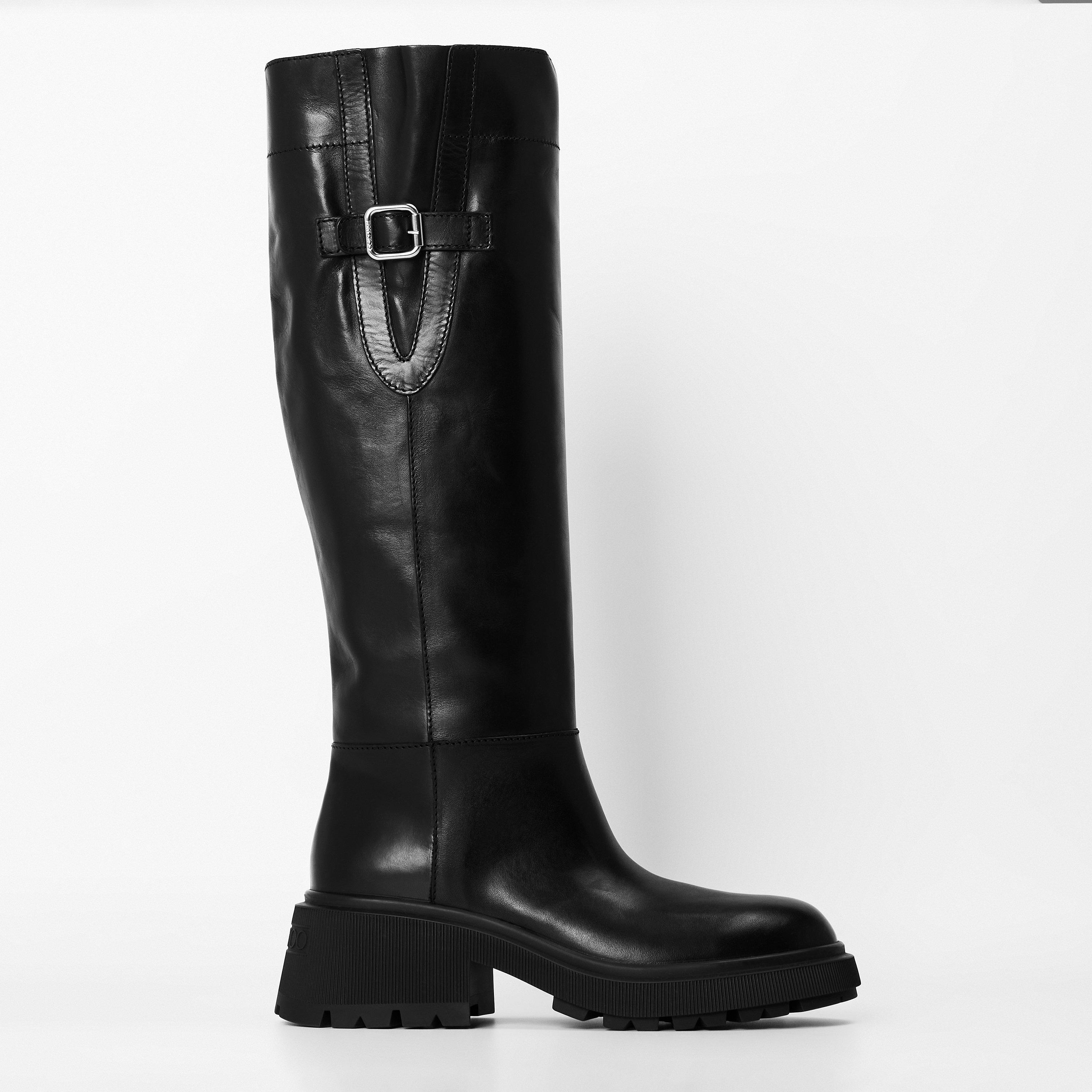 Inner Zip Knee High Boots