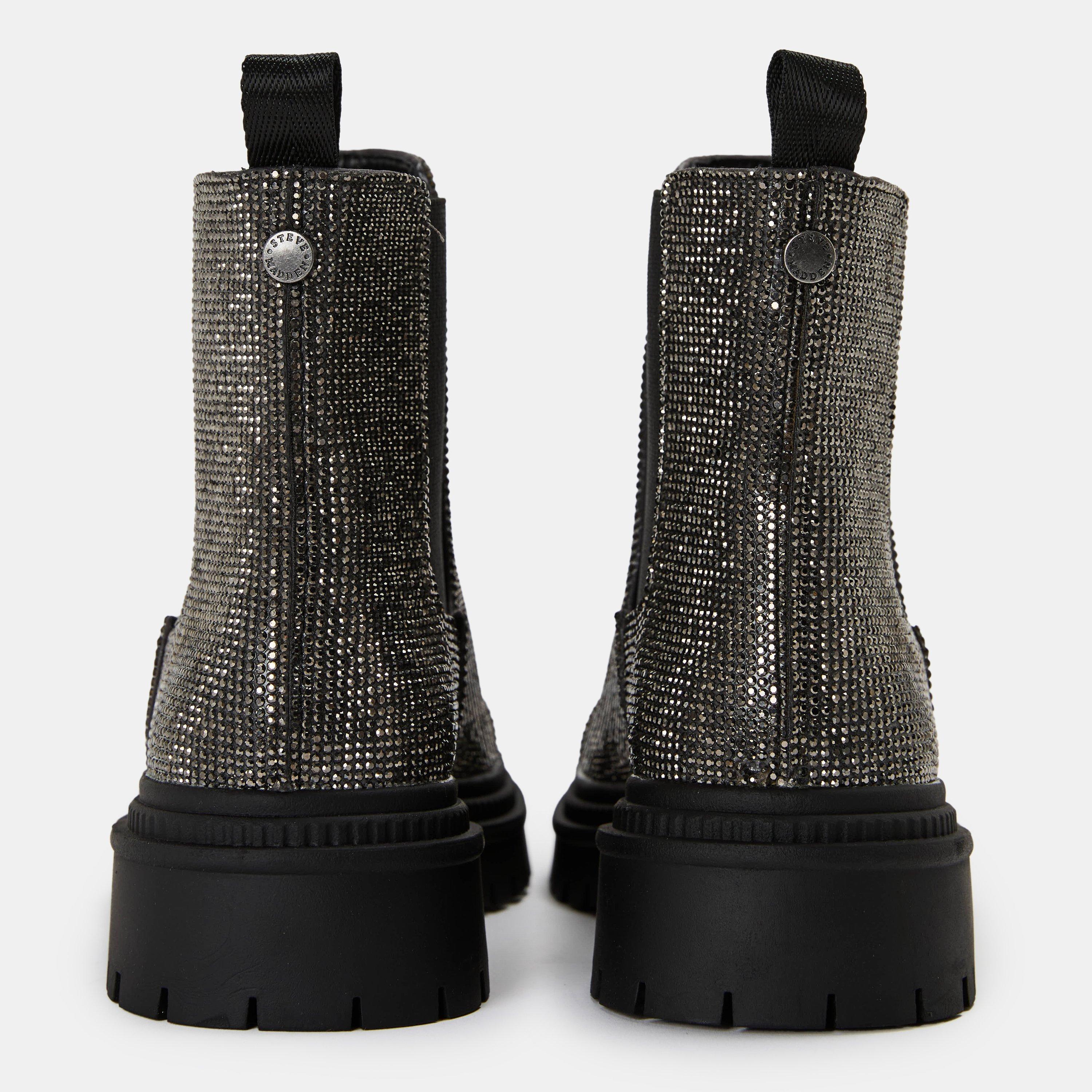 Moonlit Flat Ankle Boots