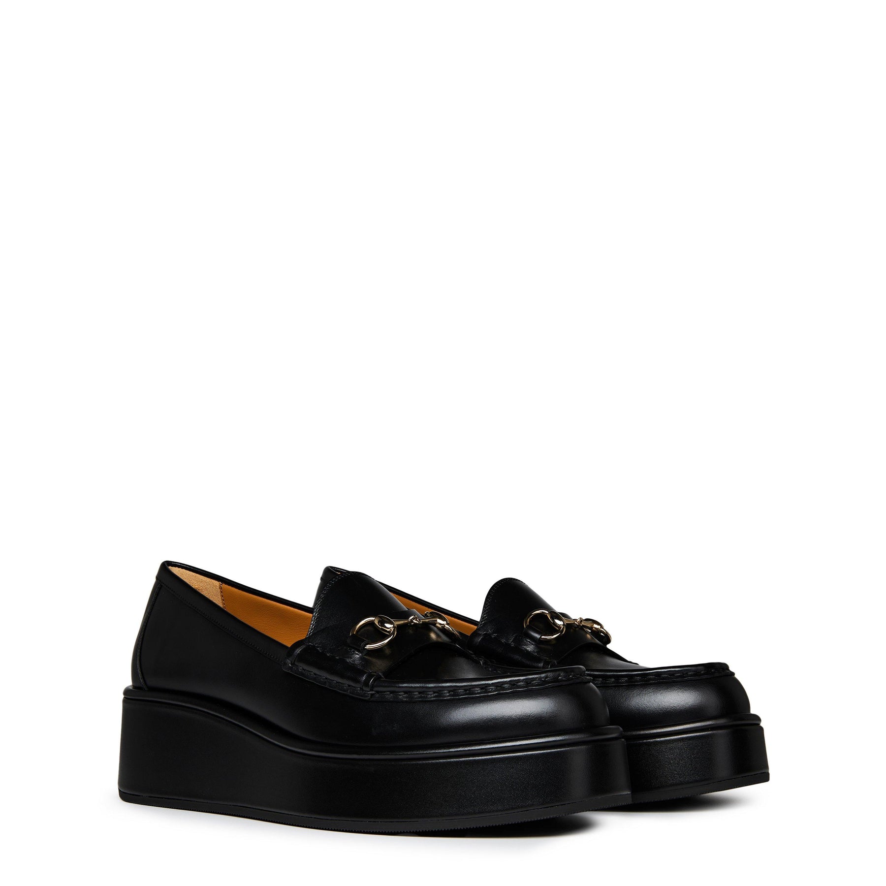 Horsebit Wedge Loafers