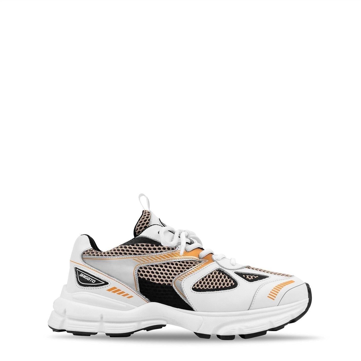 Marathon Leather And Mesh Trainers