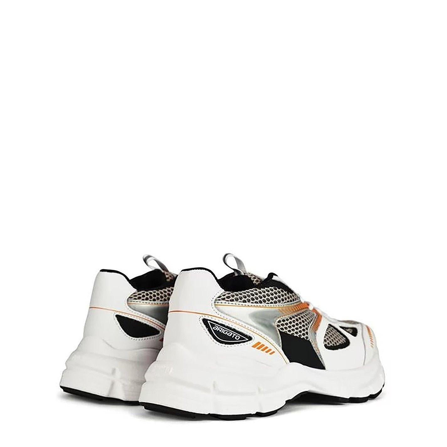 Marathon Leather And Mesh Trainers