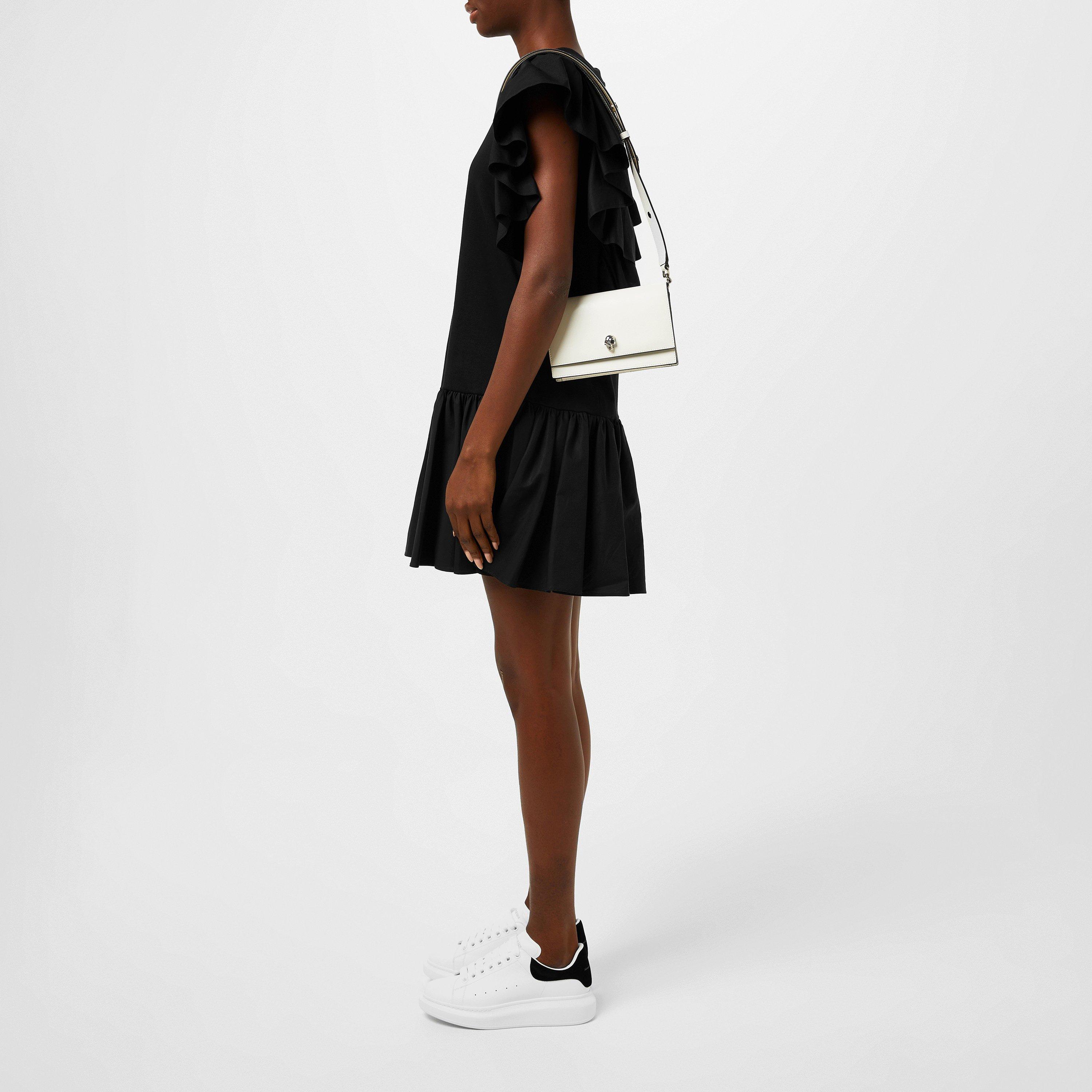 Logo Print Leather Oversized Trainers