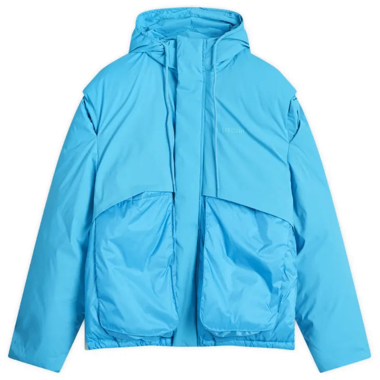Represent Layered Hooded Puffer
