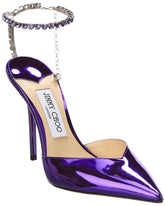 Jimmy Choo Saeda 100 Leather Pump