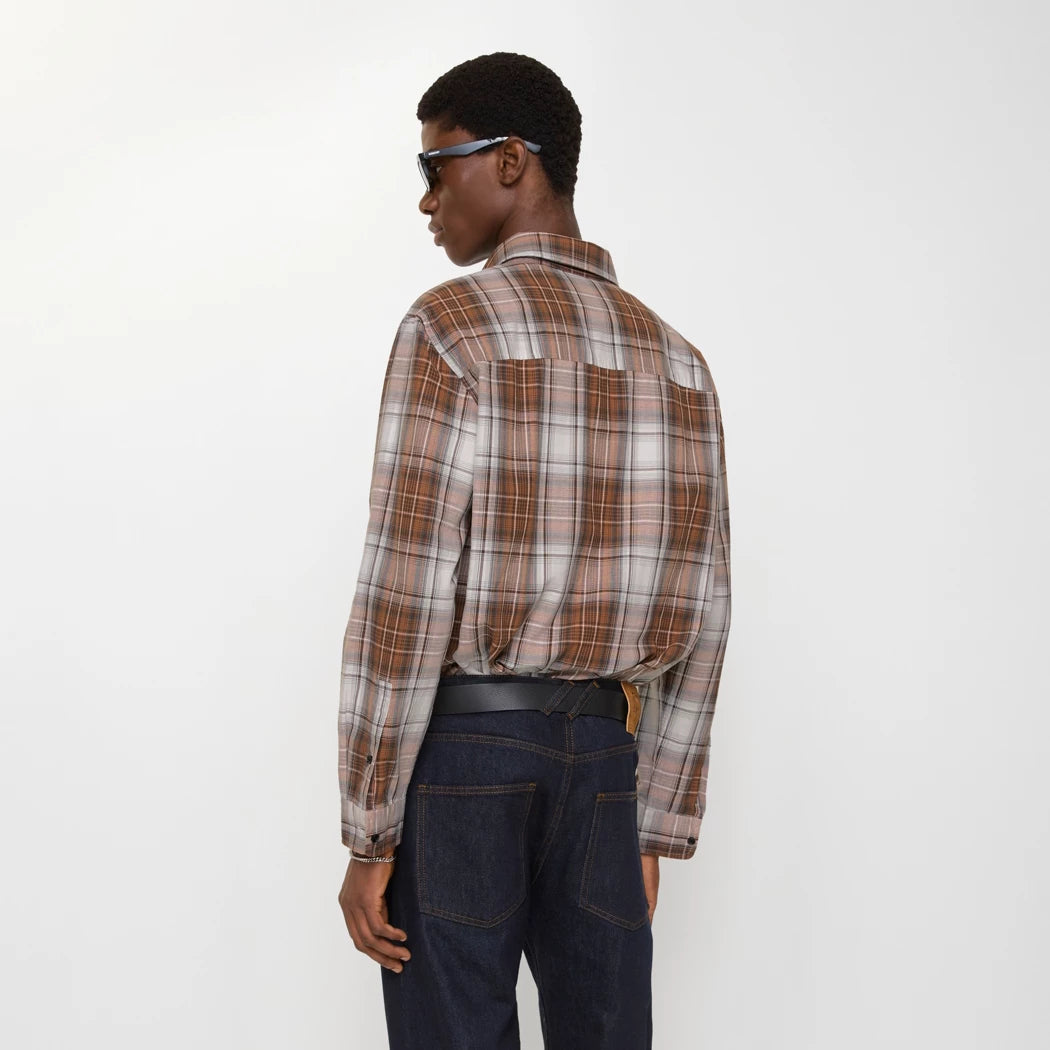 Madras Check Cotton Shirt