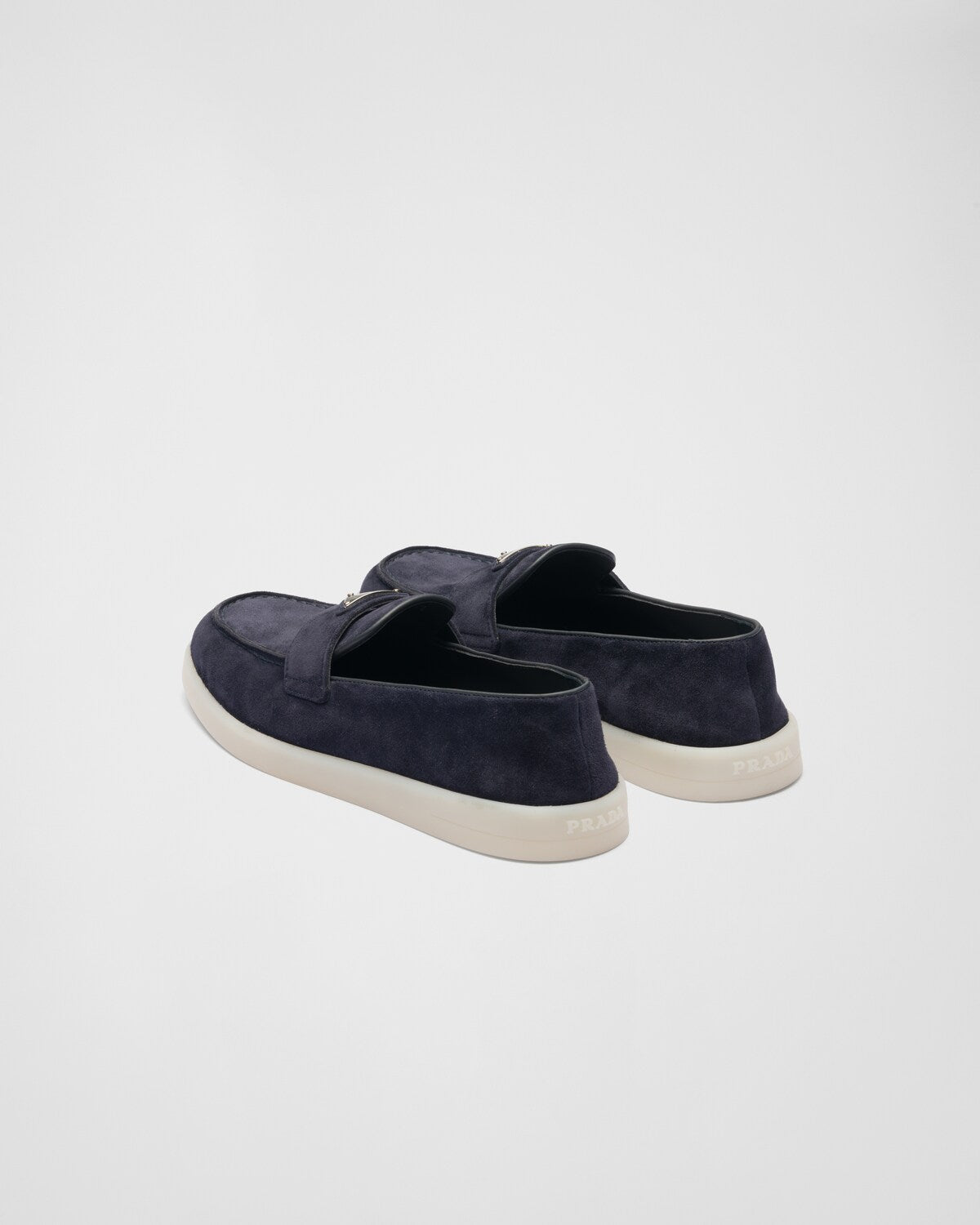 Suede leather loafers