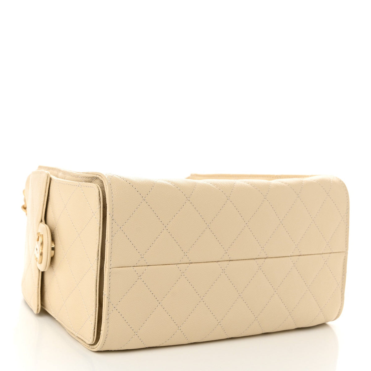 Chanel Caviar Quilted Small Chanel 25 Handbag Light Beige