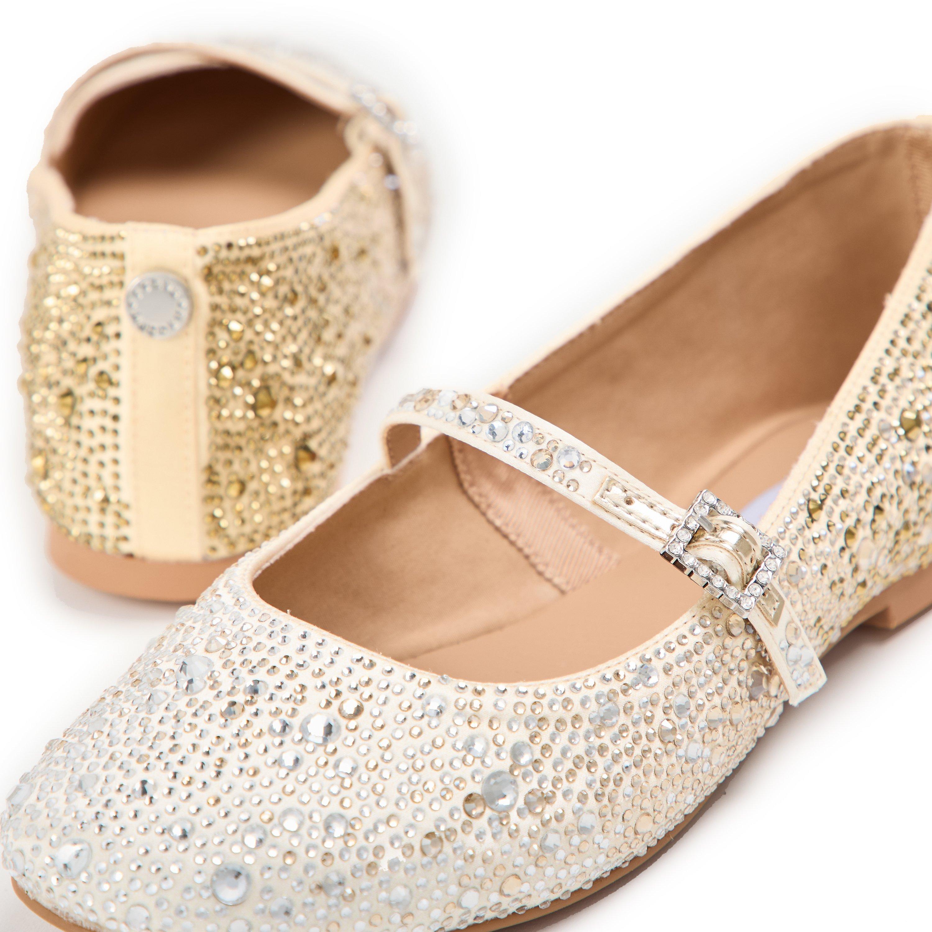 Brissa Leopard Ballet Pumps