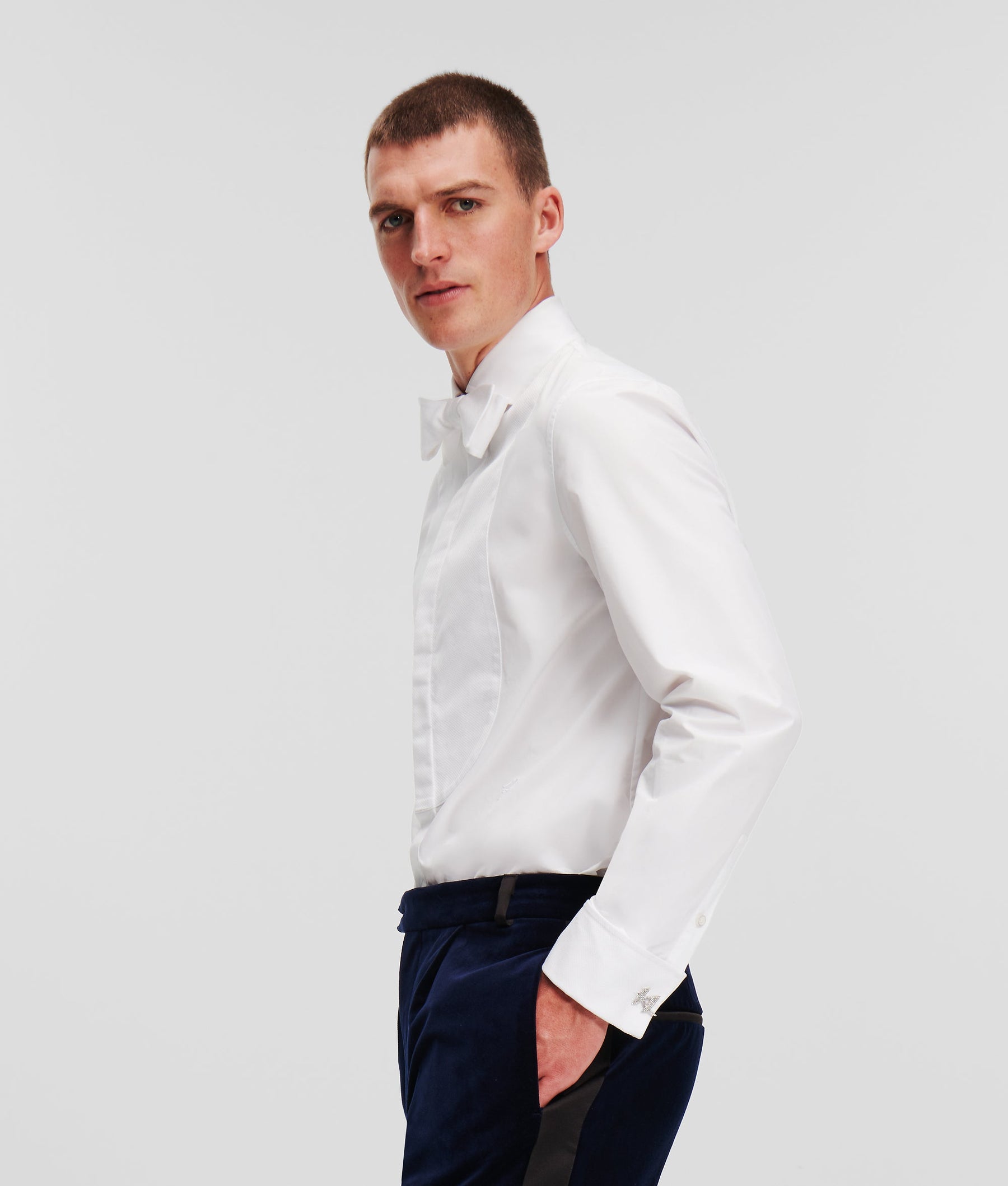 BOW TIE EVENING SHIRT HANDPICKED BY HUN KIM