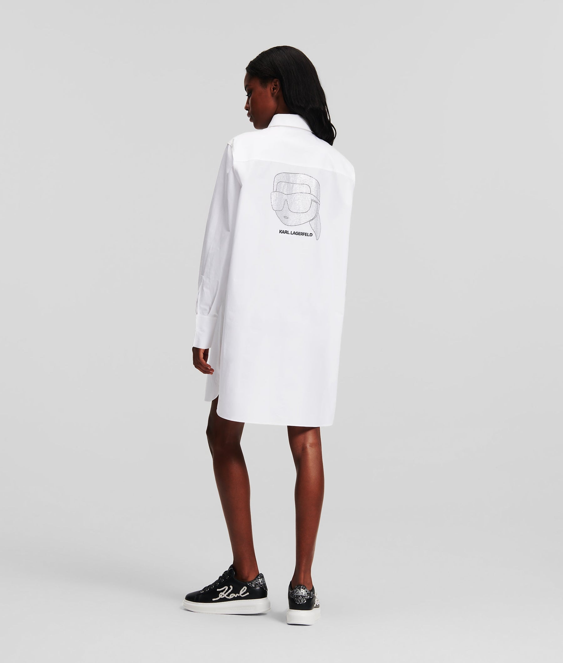 IKON RHINESTONE TUNIC SHIRT