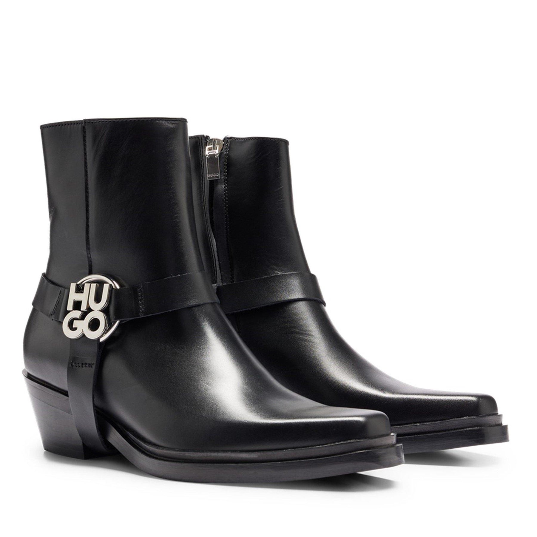 Kody Leather Ankle Boots
