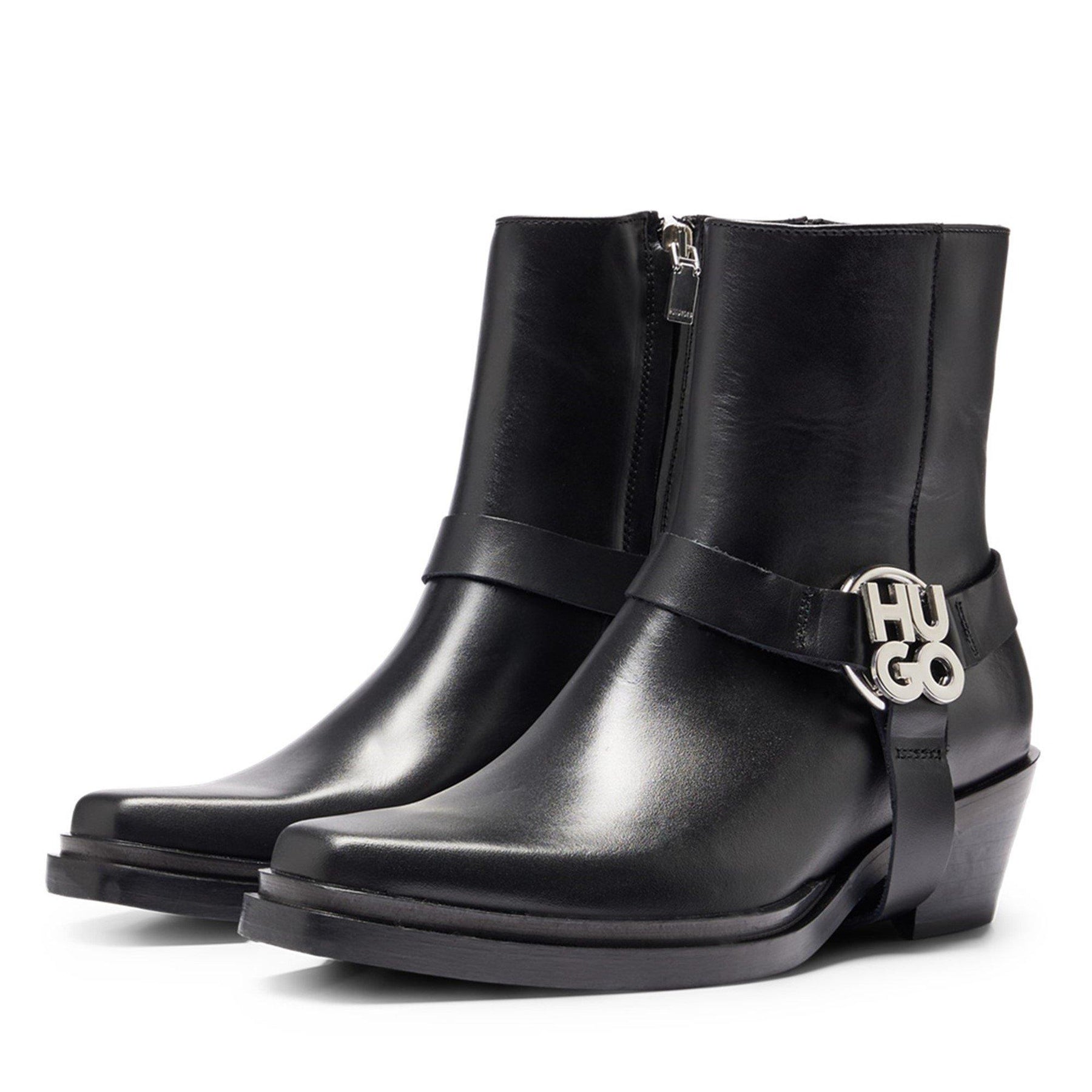 Kody Leather Ankle Boots