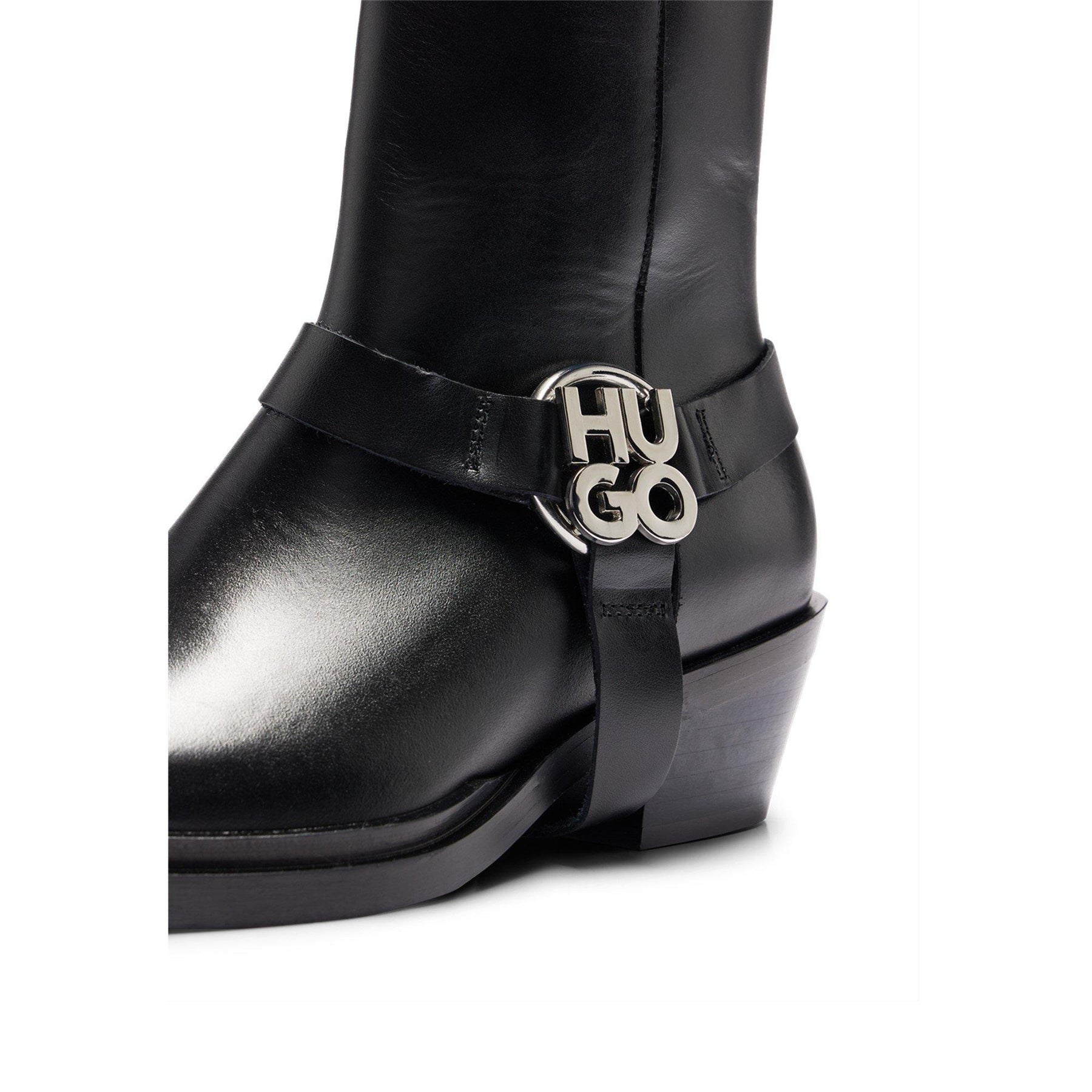 Kody Leather Ankle Boots
