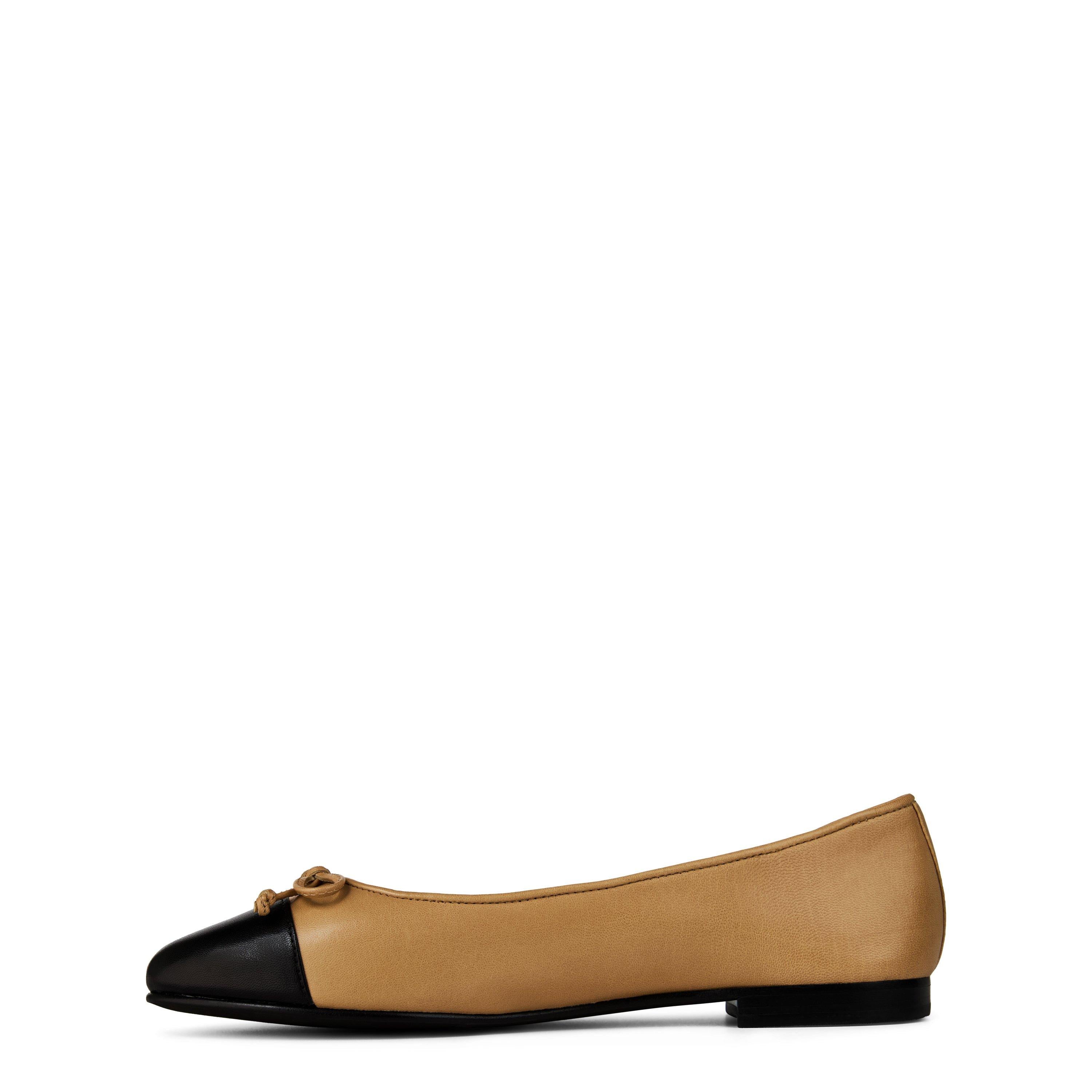 Cap-Toe Ballet Flats
