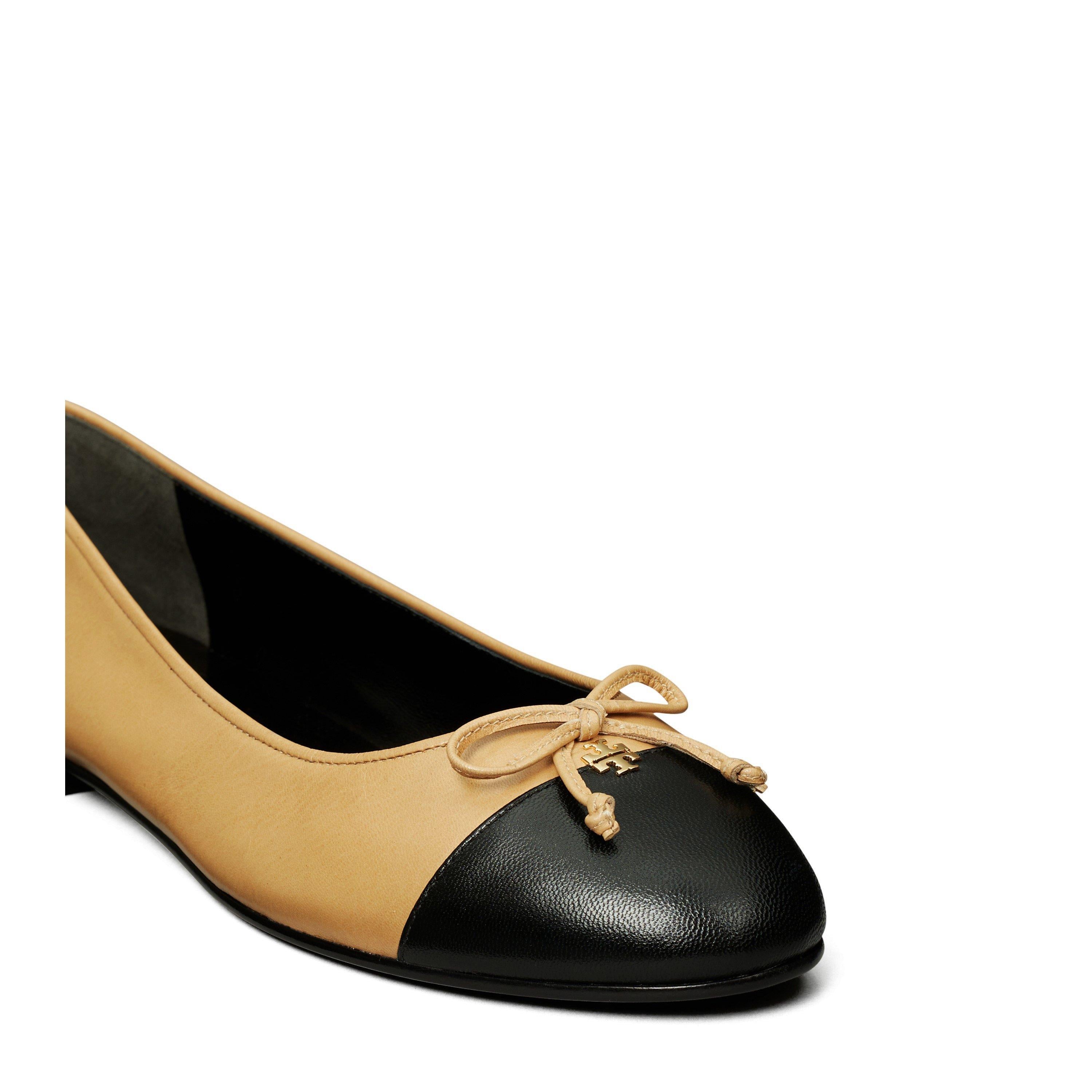 Cap-Toe Ballet Flats