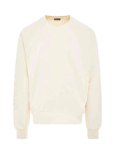 Typo Sleeve Logo Sweatshirt in Light Beige