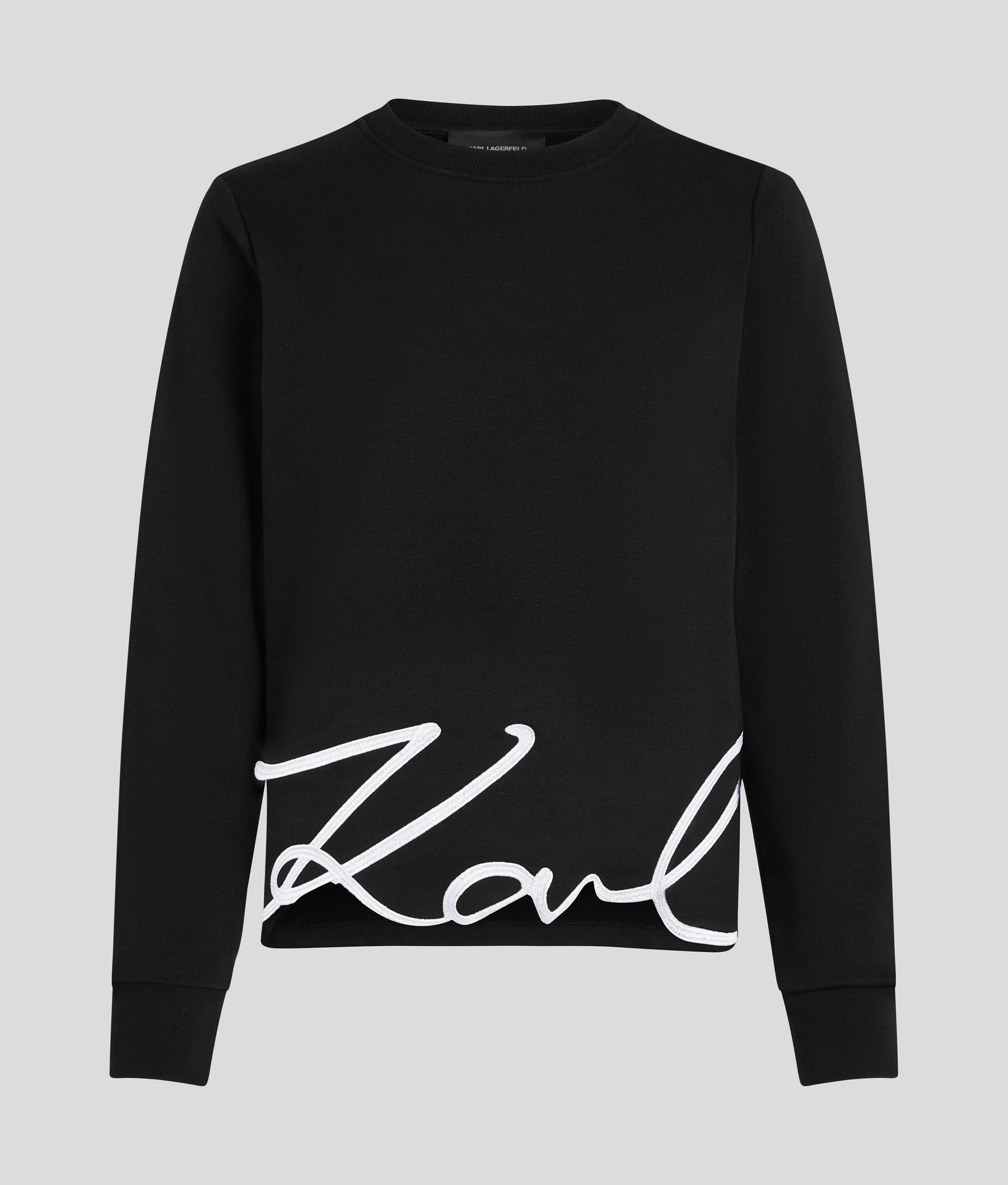 SIGNATURE HEM SWEATSHIRT