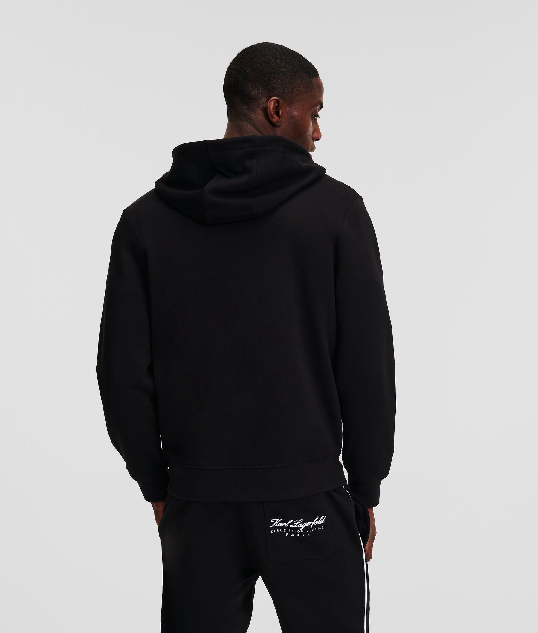 HOTEL KARL ZIP-UP LOUNGEWEAR HOODIE