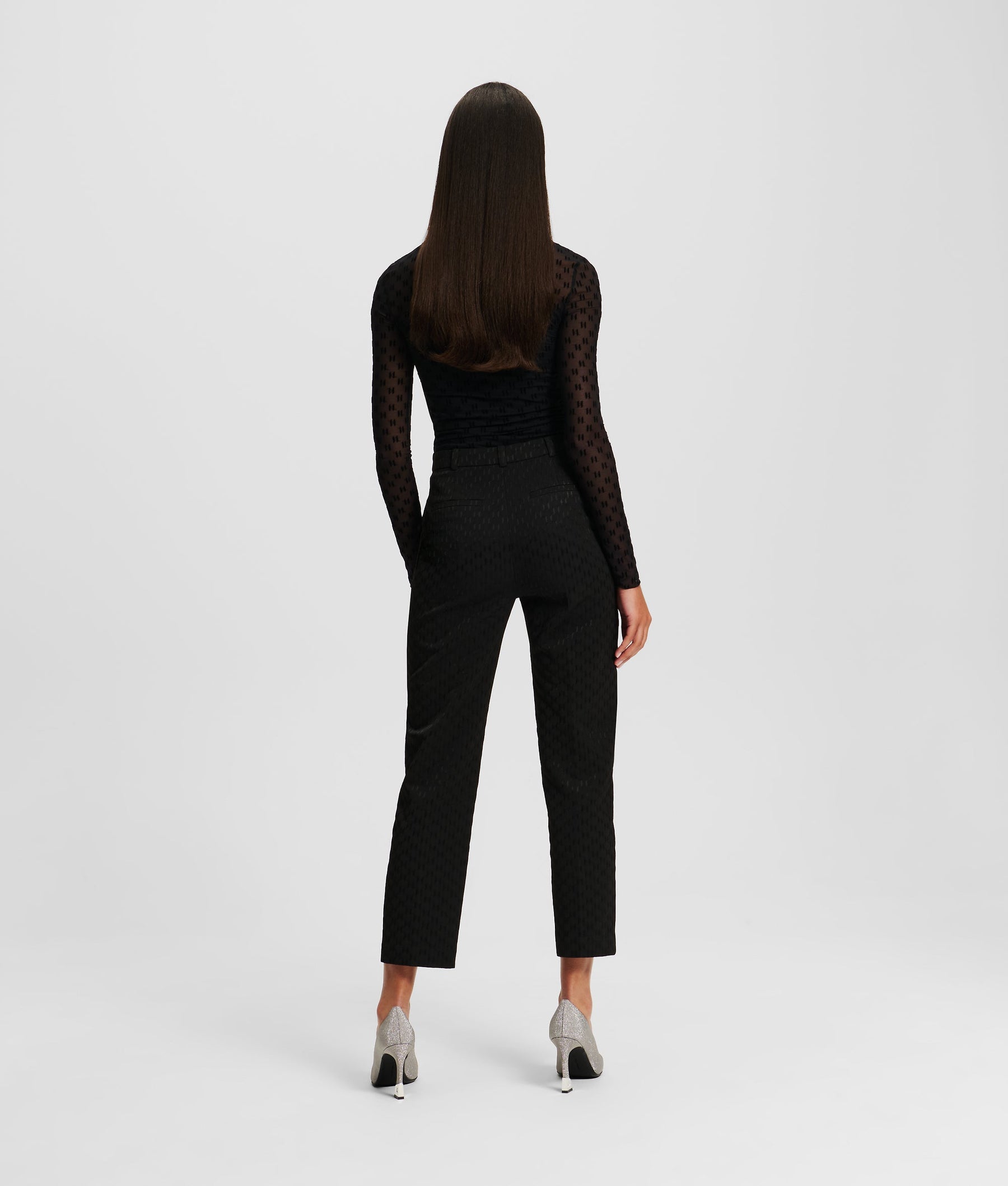 MONOGRAM TAILORED TROUSERS