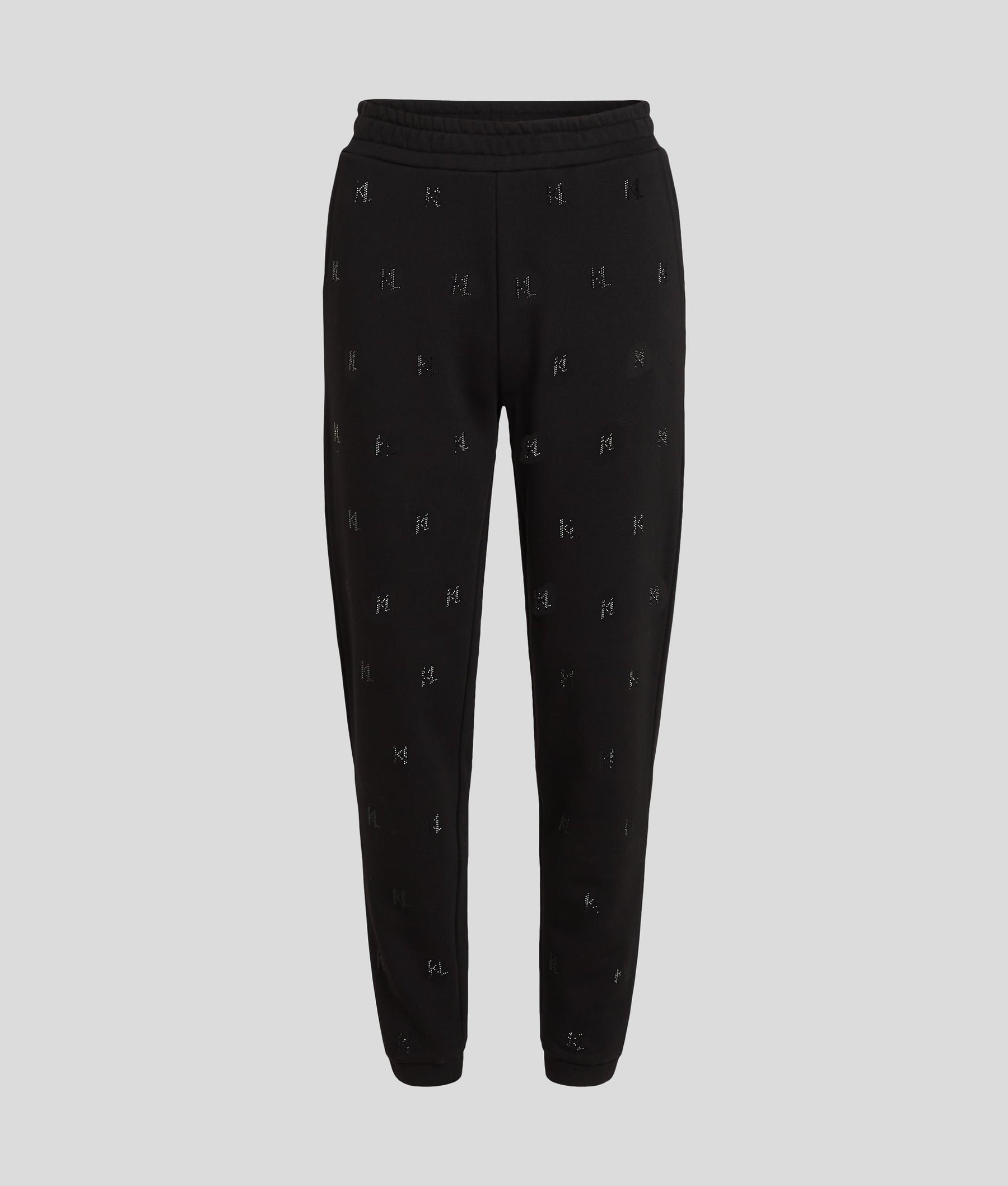 MONOGRAM RHINESTONE SWEATPANTS